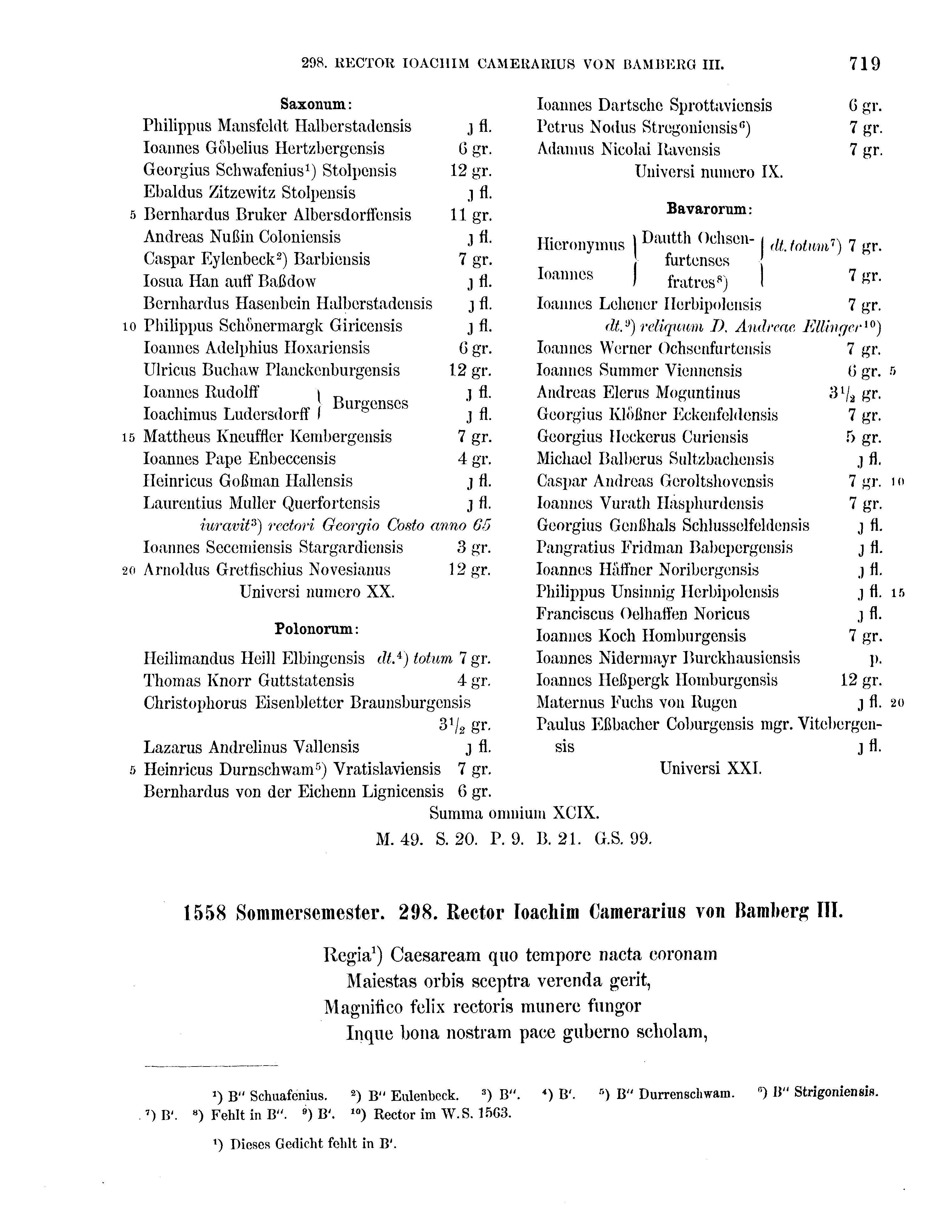 Historische Urkunde Seite 719 aus Band cds2_16