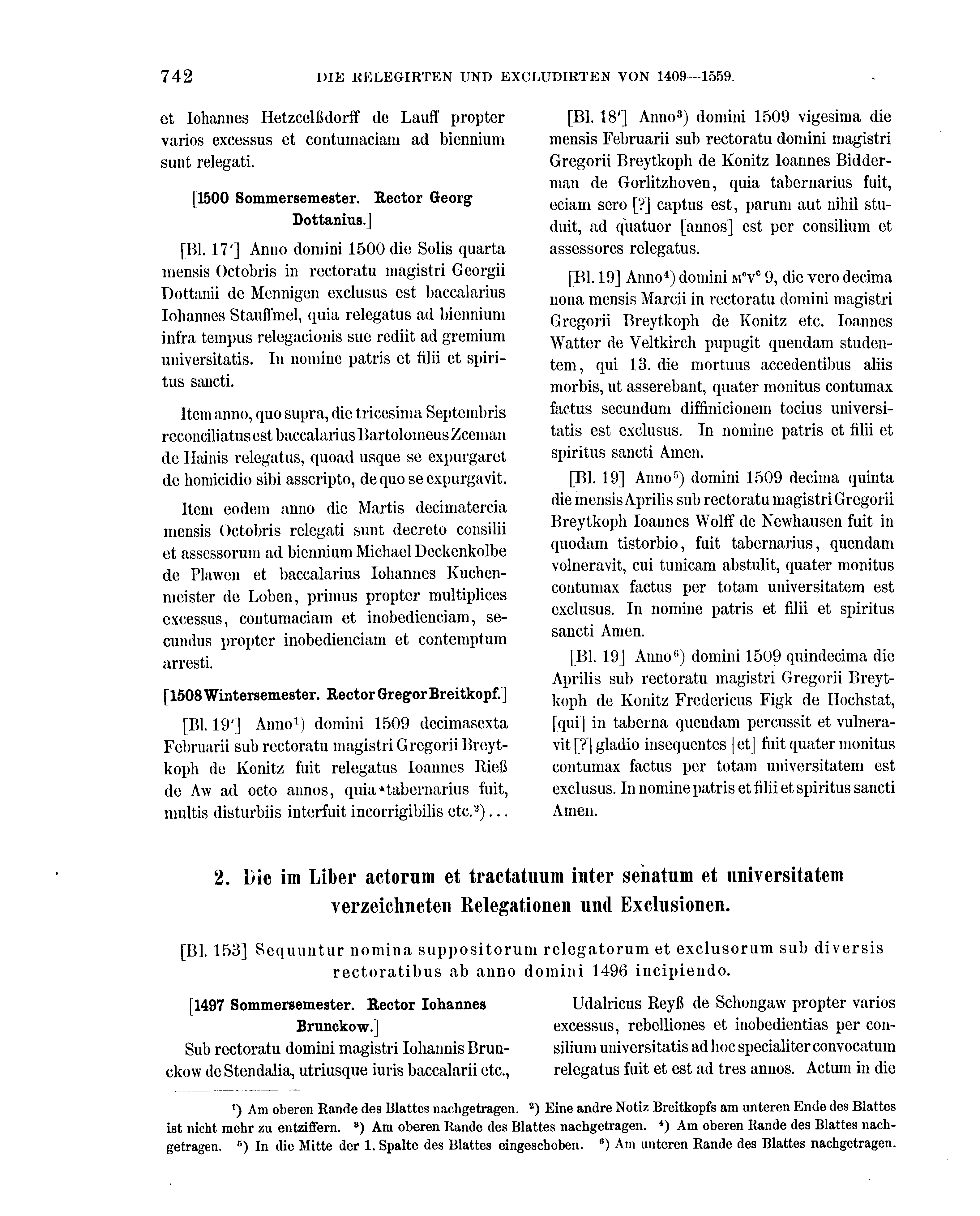 Historische Urkunde Seite 742 aus Band cds2_16