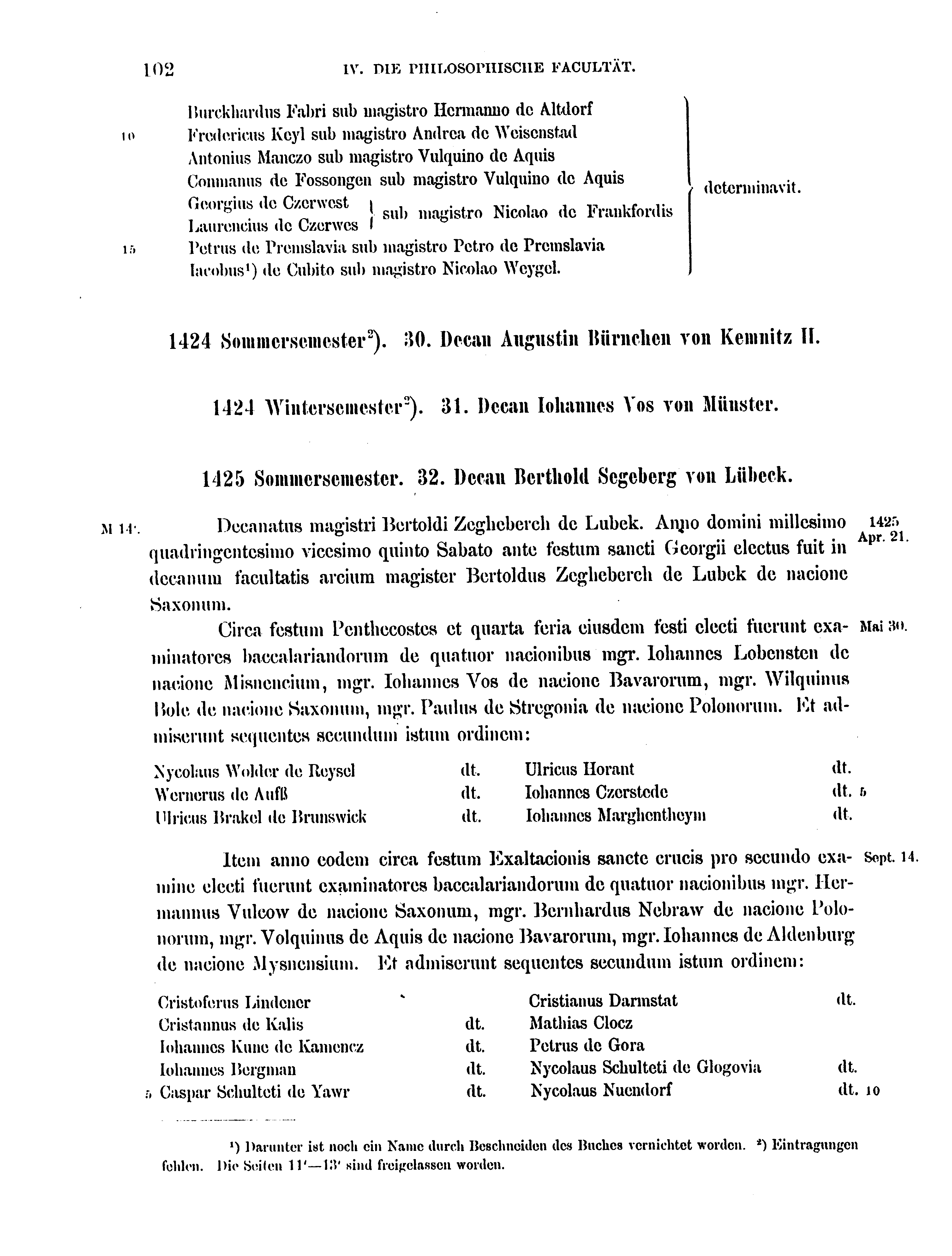 Historische Urkunde Seite 102 aus Band cds2_17