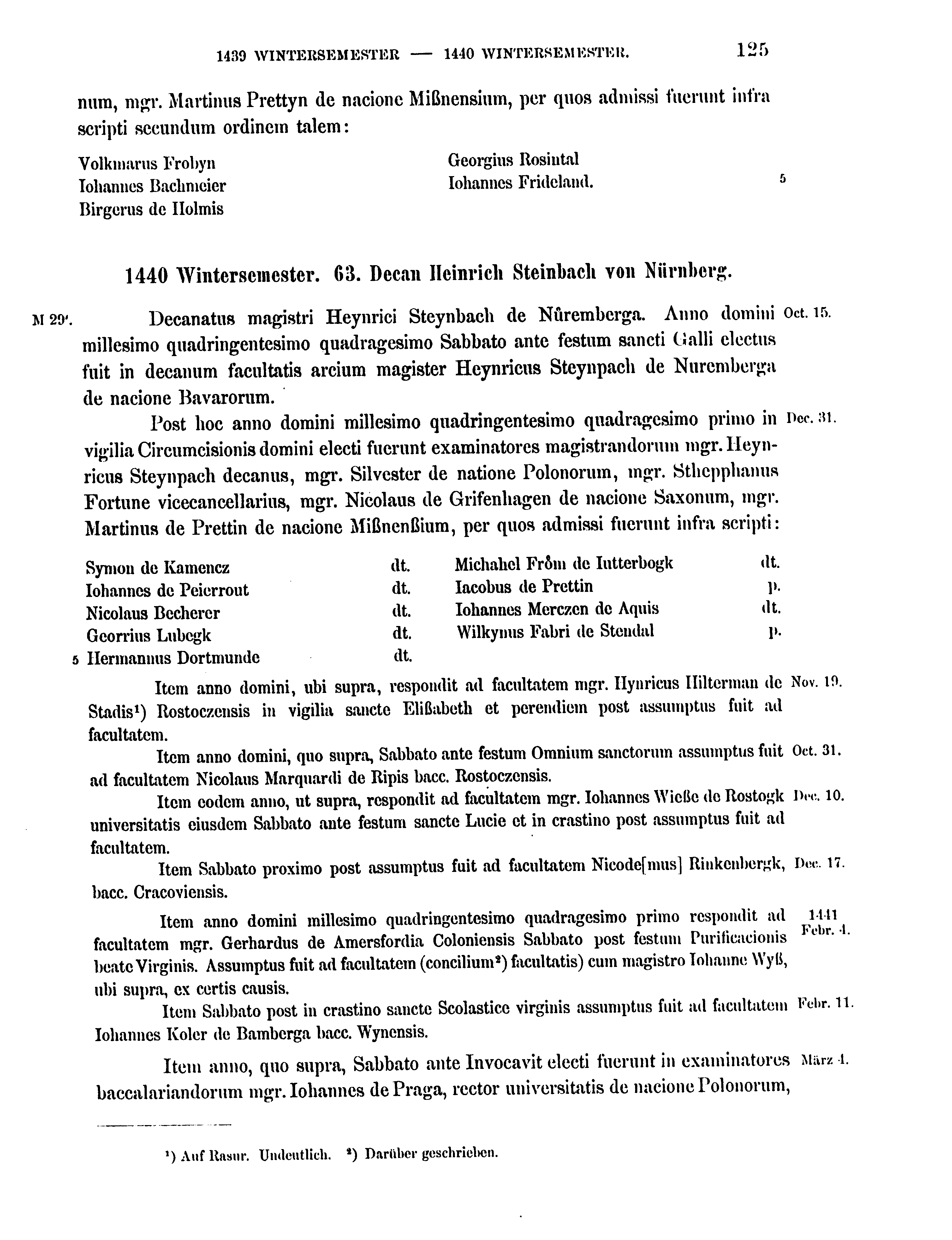 Historische Urkunde Seite 125 aus Band cds2_17