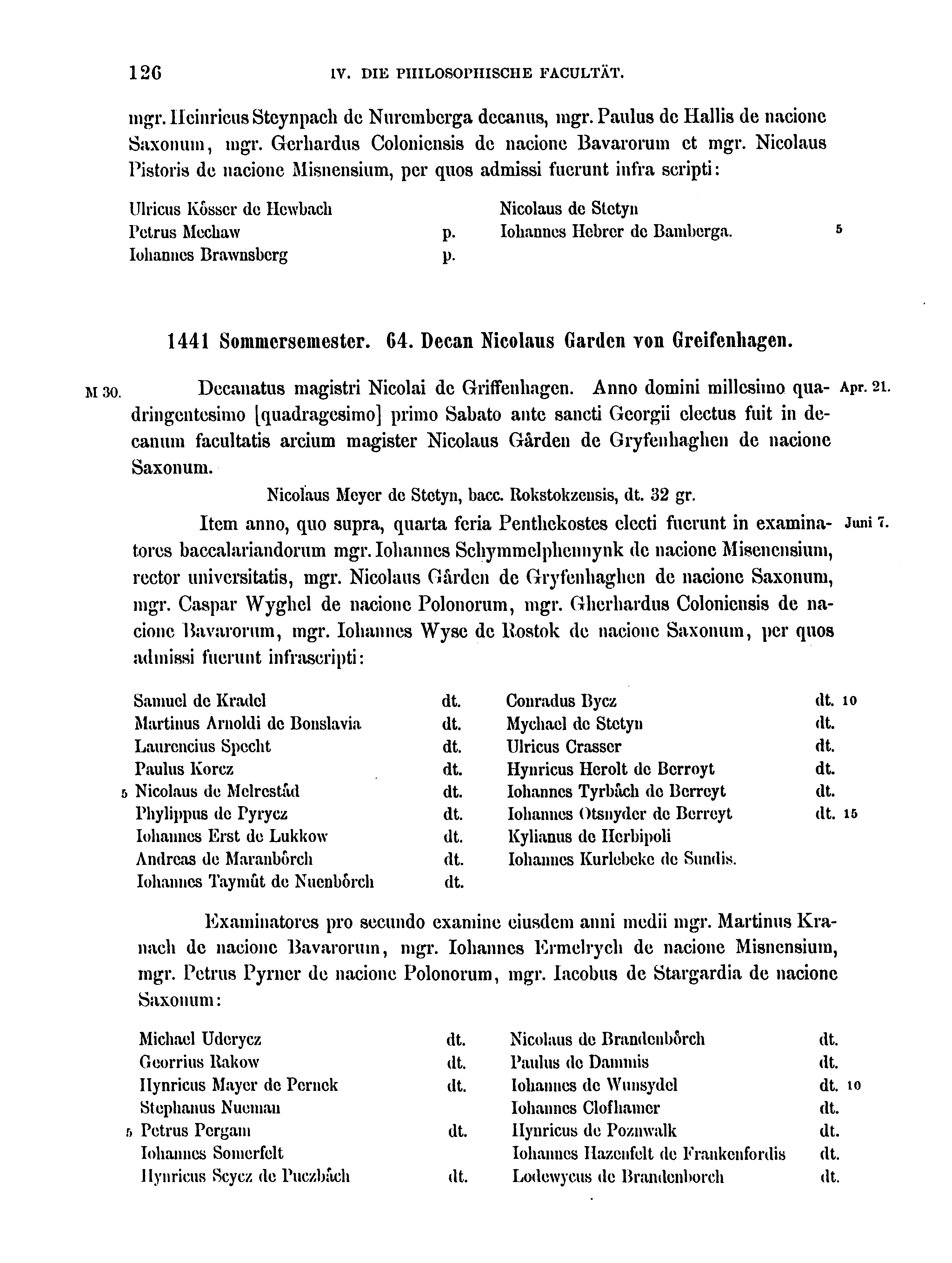 Historische Urkunde Seite 126 aus Band cds2_17