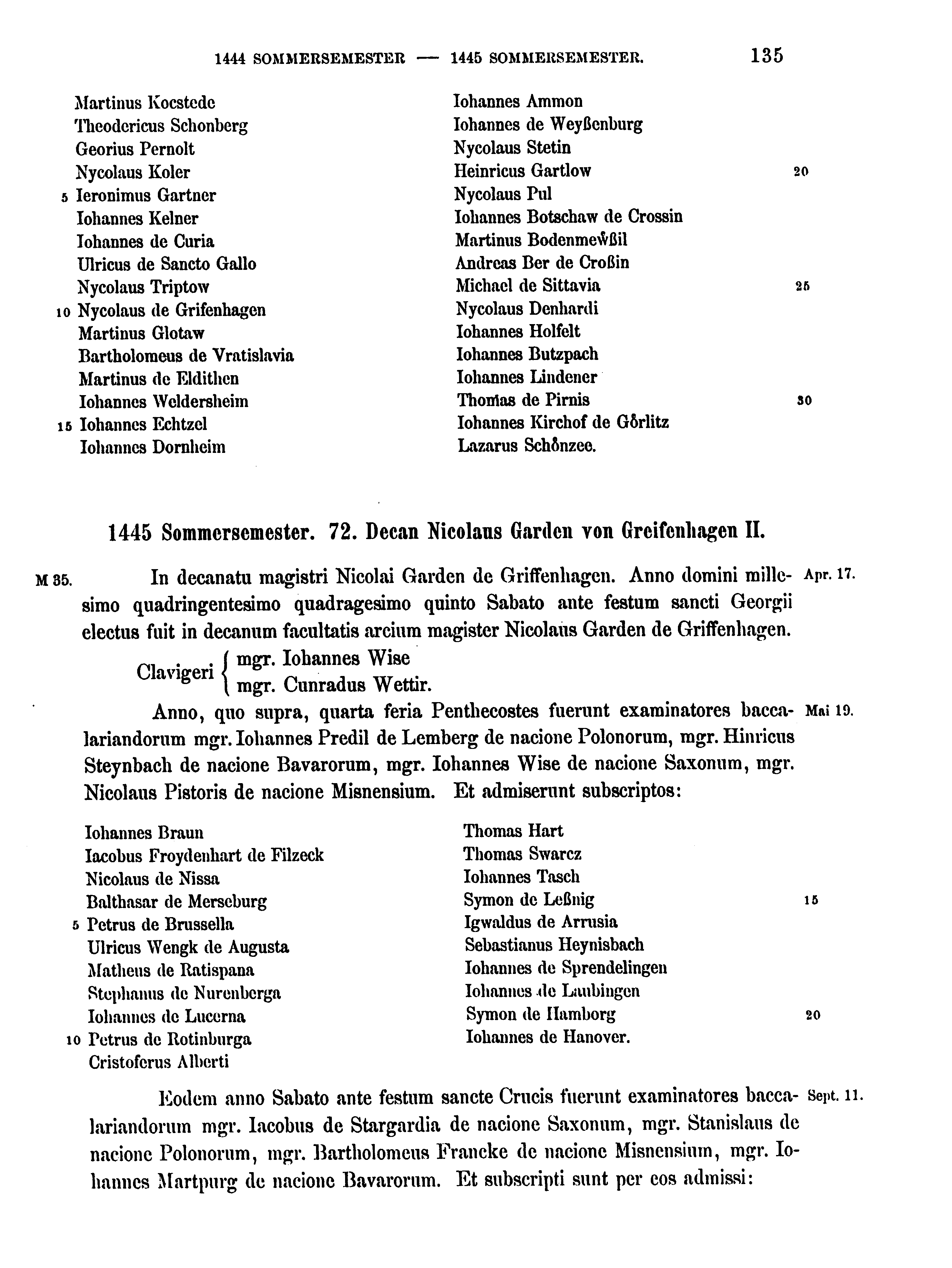 Historische Urkunde Seite 135 aus Band cds2_17