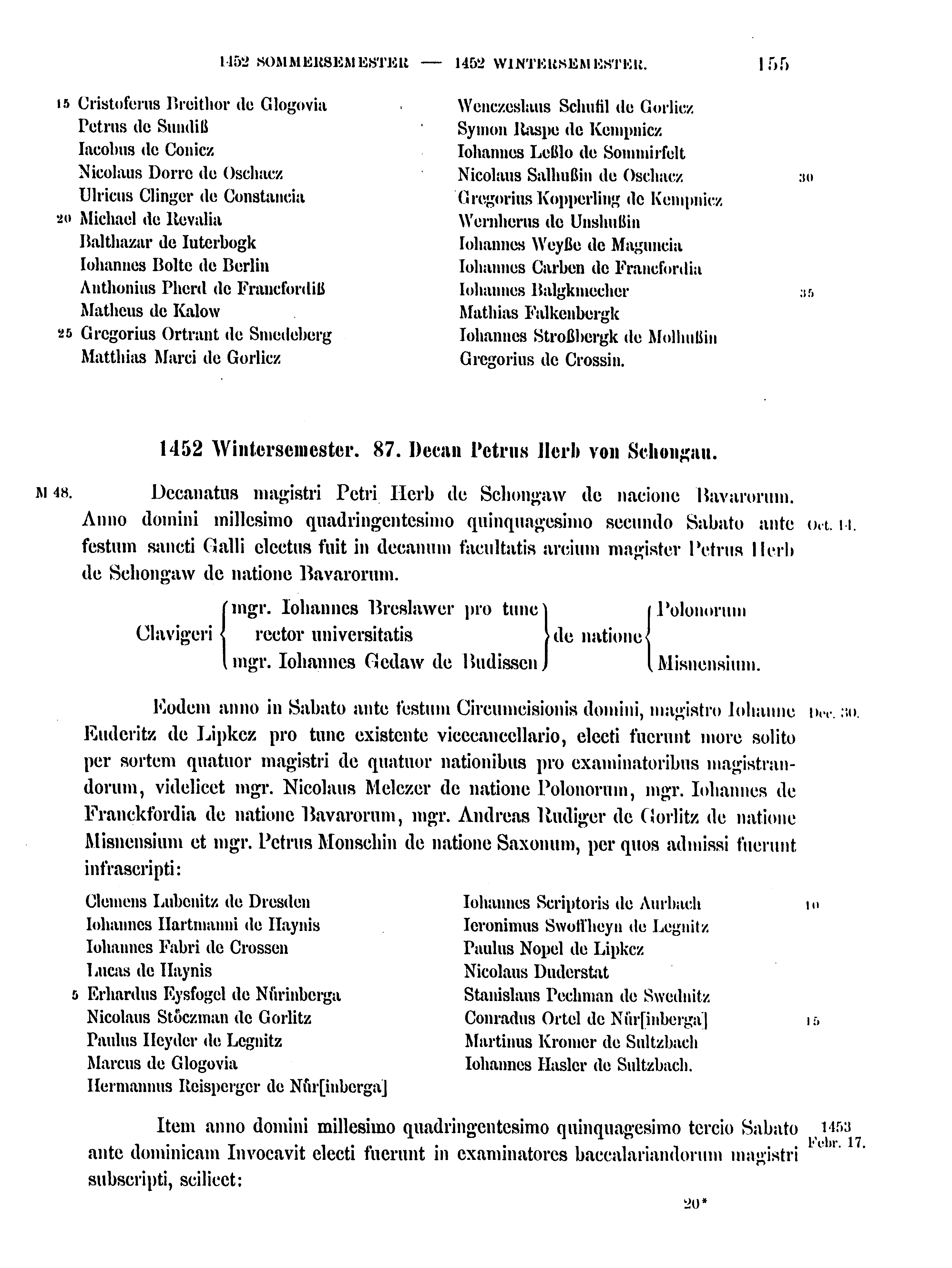 Historische Urkunde Seite 155 aus Band cds2_17