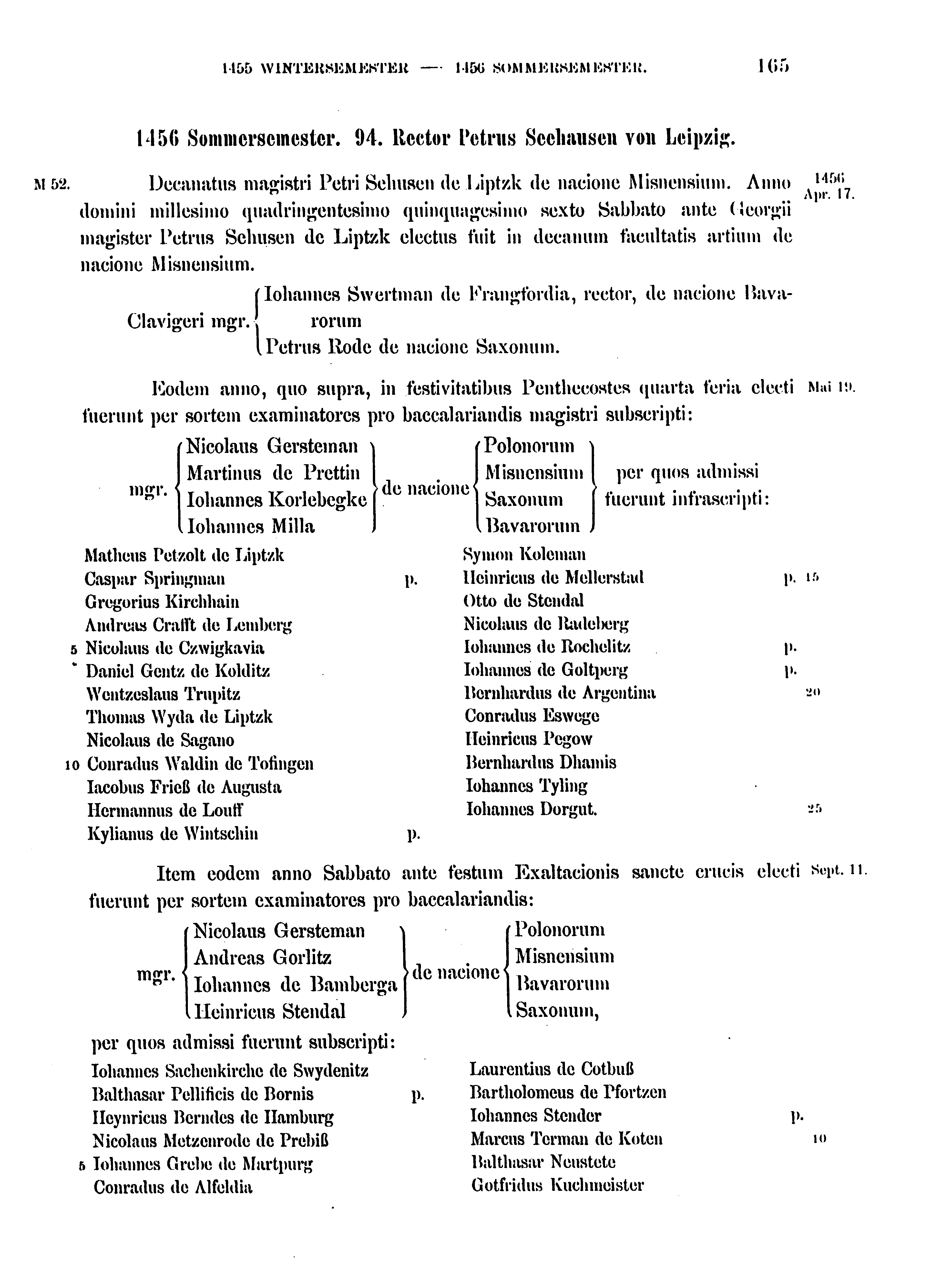 Historische Urkunde Seite 165 aus Band cds2_17