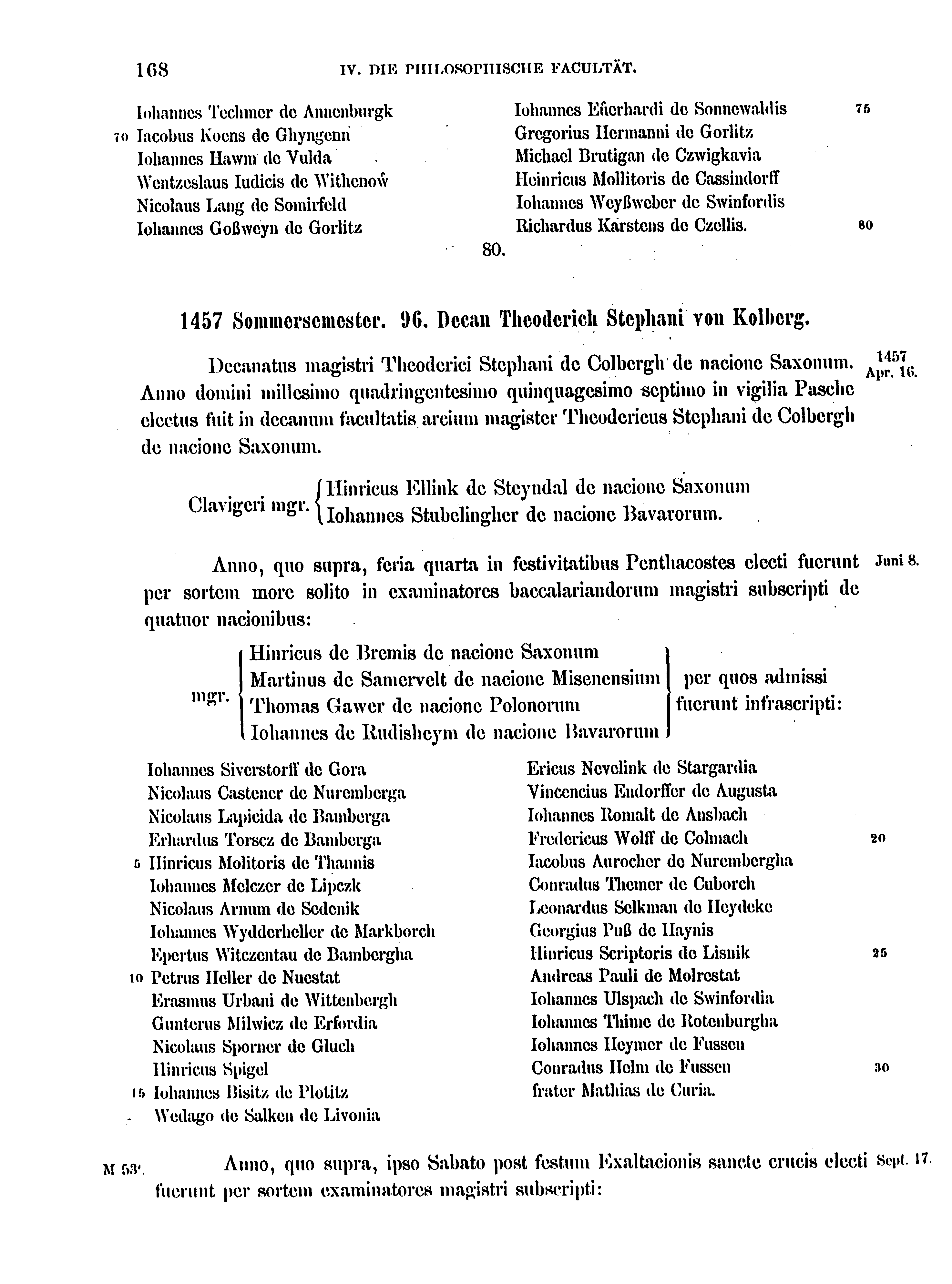 Historische Urkunde Seite 168 aus Band cds2_17