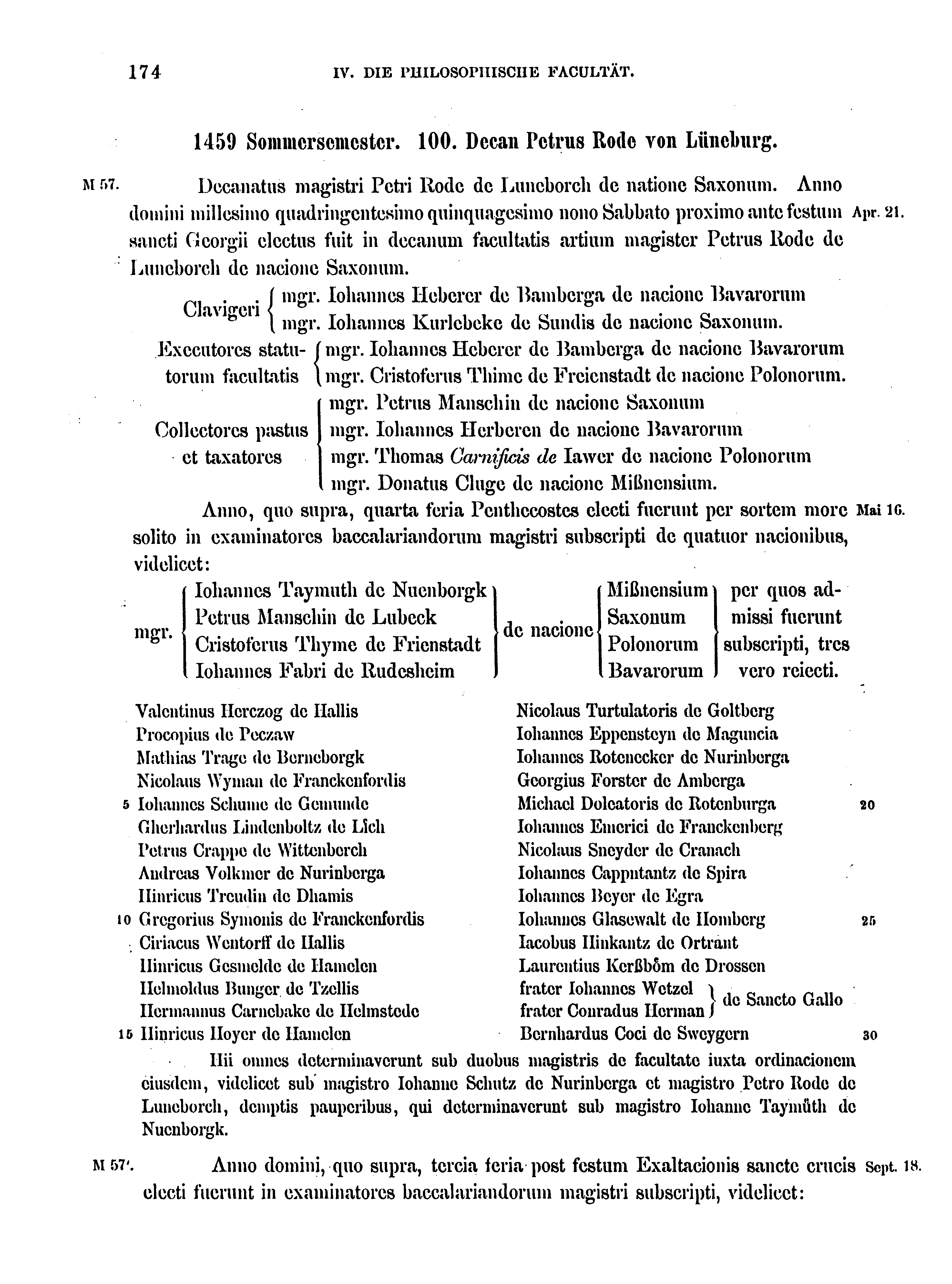 Historische Urkunde Seite 174 aus Band cds2_17