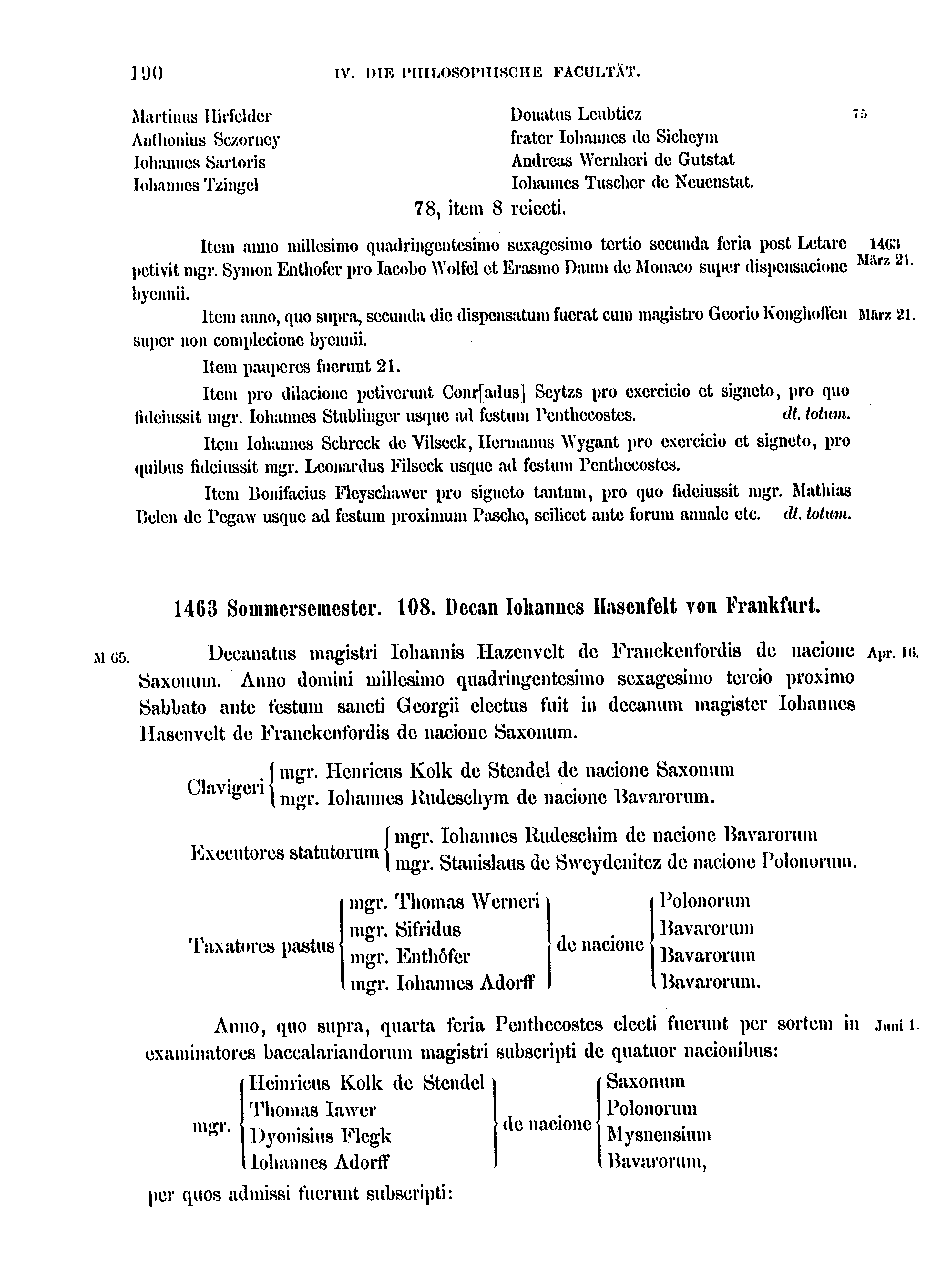 Historische Urkunde Seite 190 aus Band cds2_17
