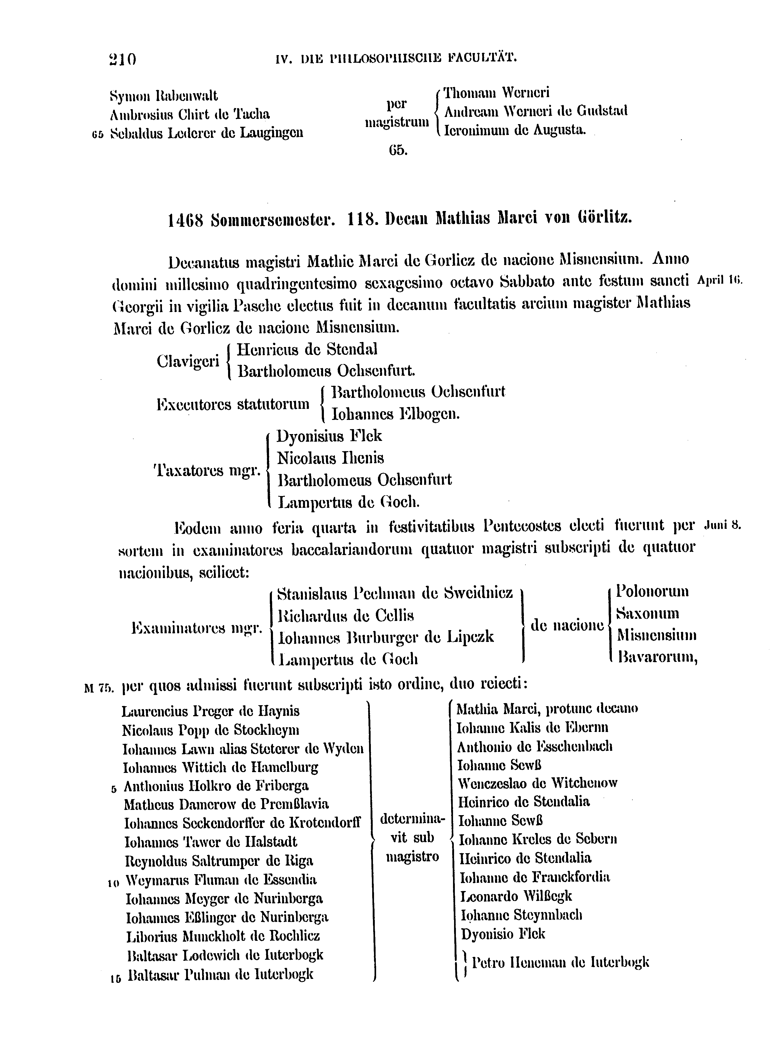 Historische Urkunde Seite 210 aus Band cds2_17