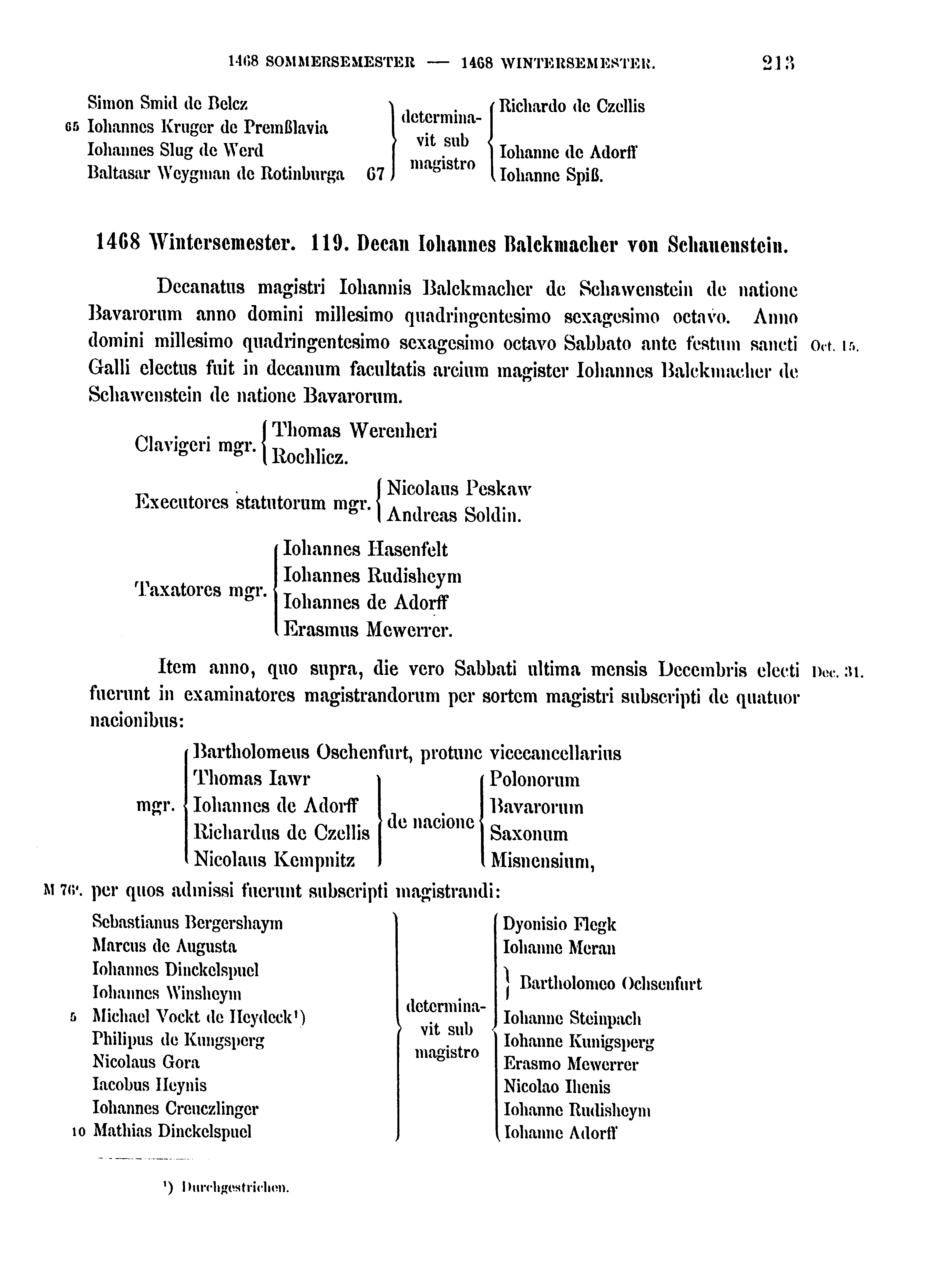 Historische Urkunde Seite 213 aus Band cds2_17