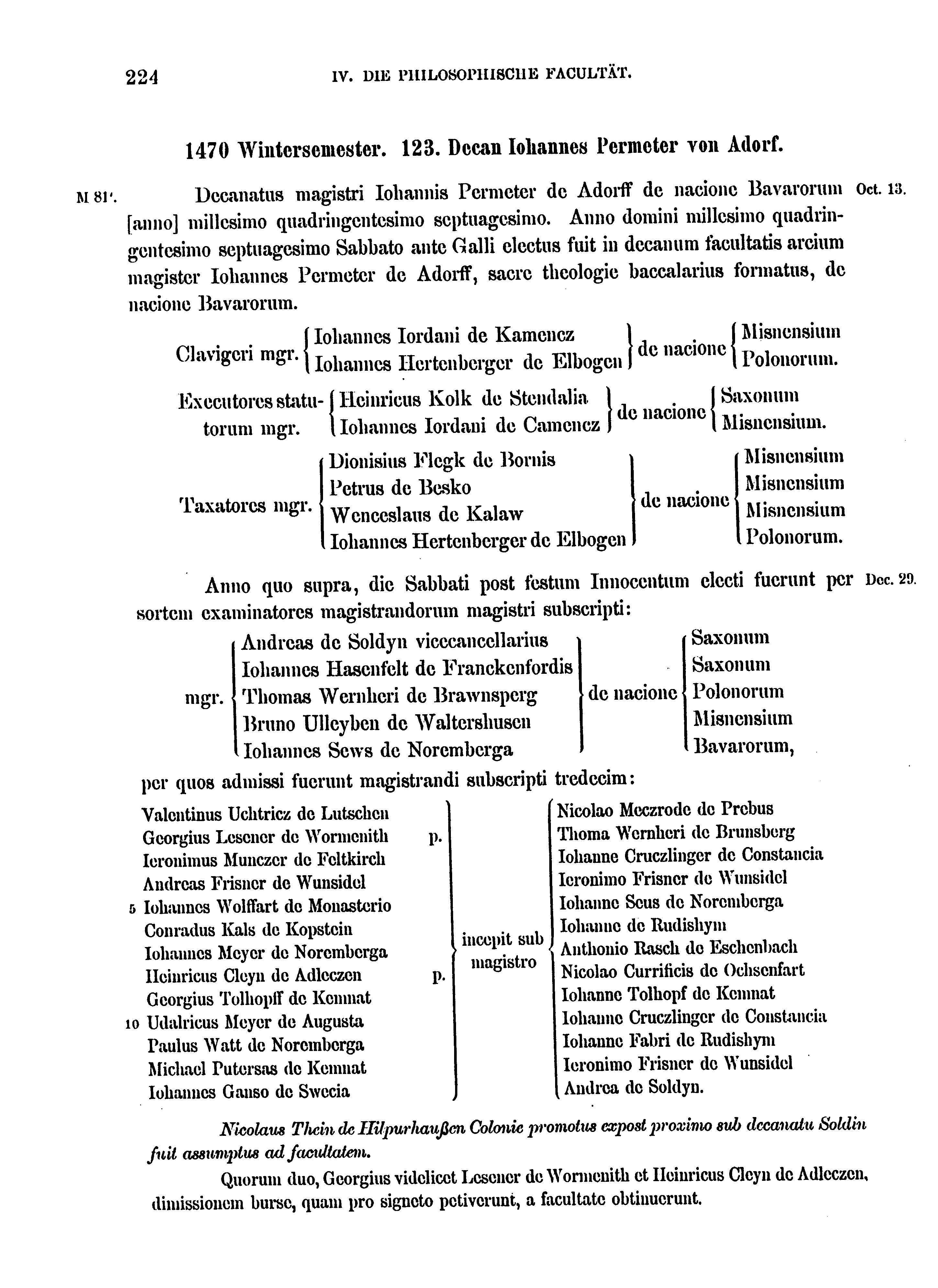Historische Urkunde Seite 224 aus Band cds2_17