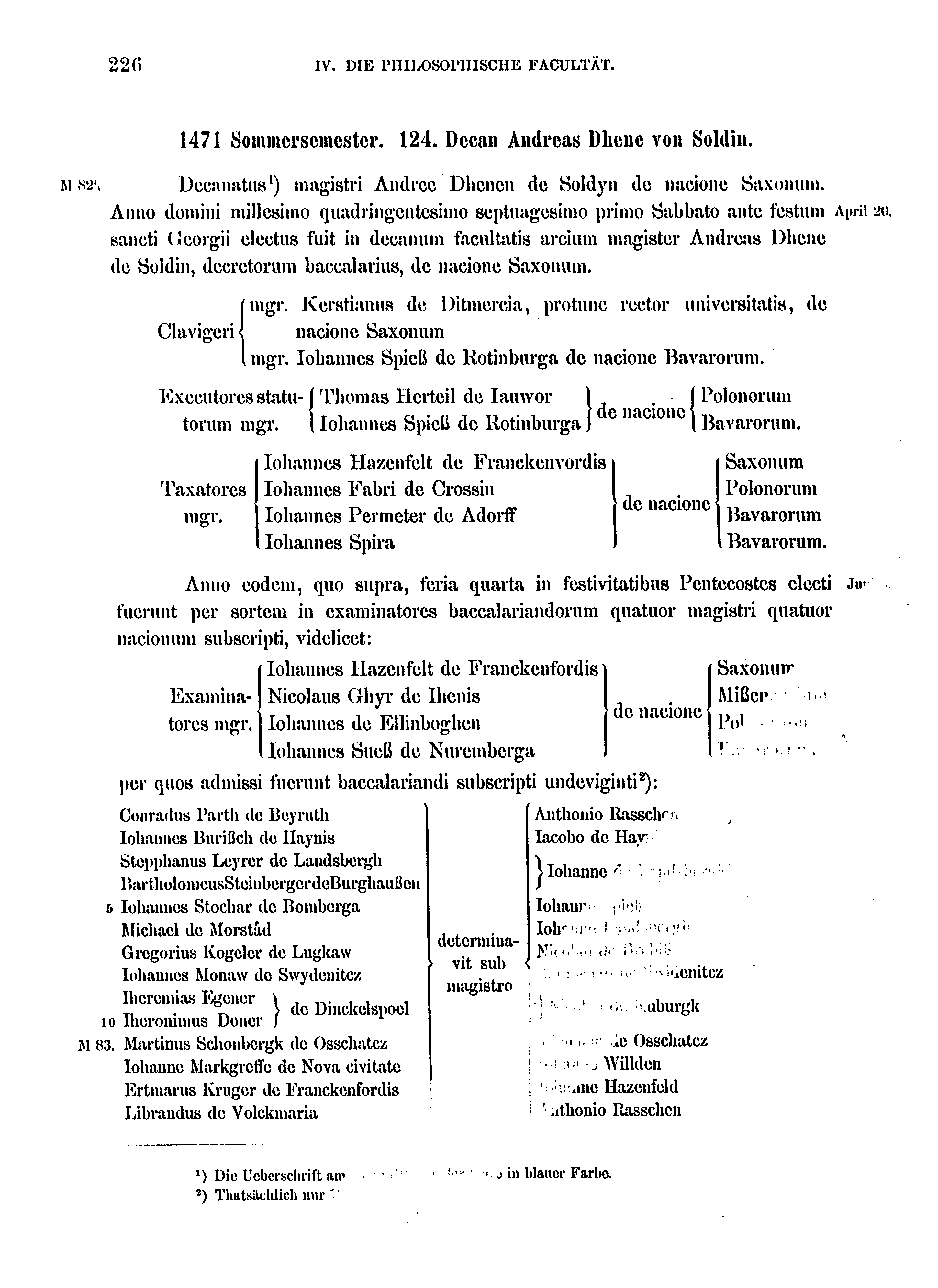 Historische Urkunde Seite 226 aus Band cds2_17