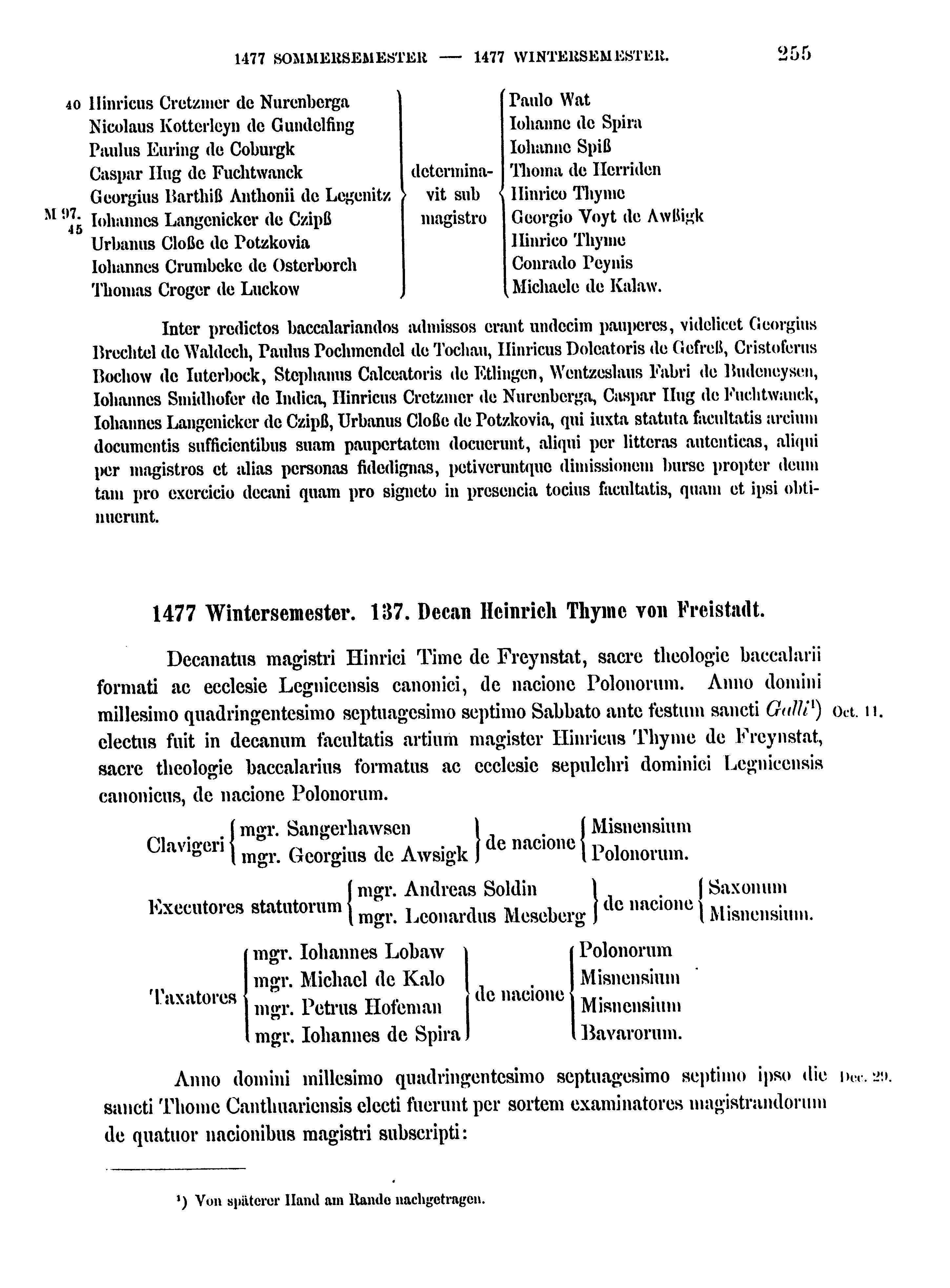 Historische Urkunde Seite 255 aus Band cds2_17