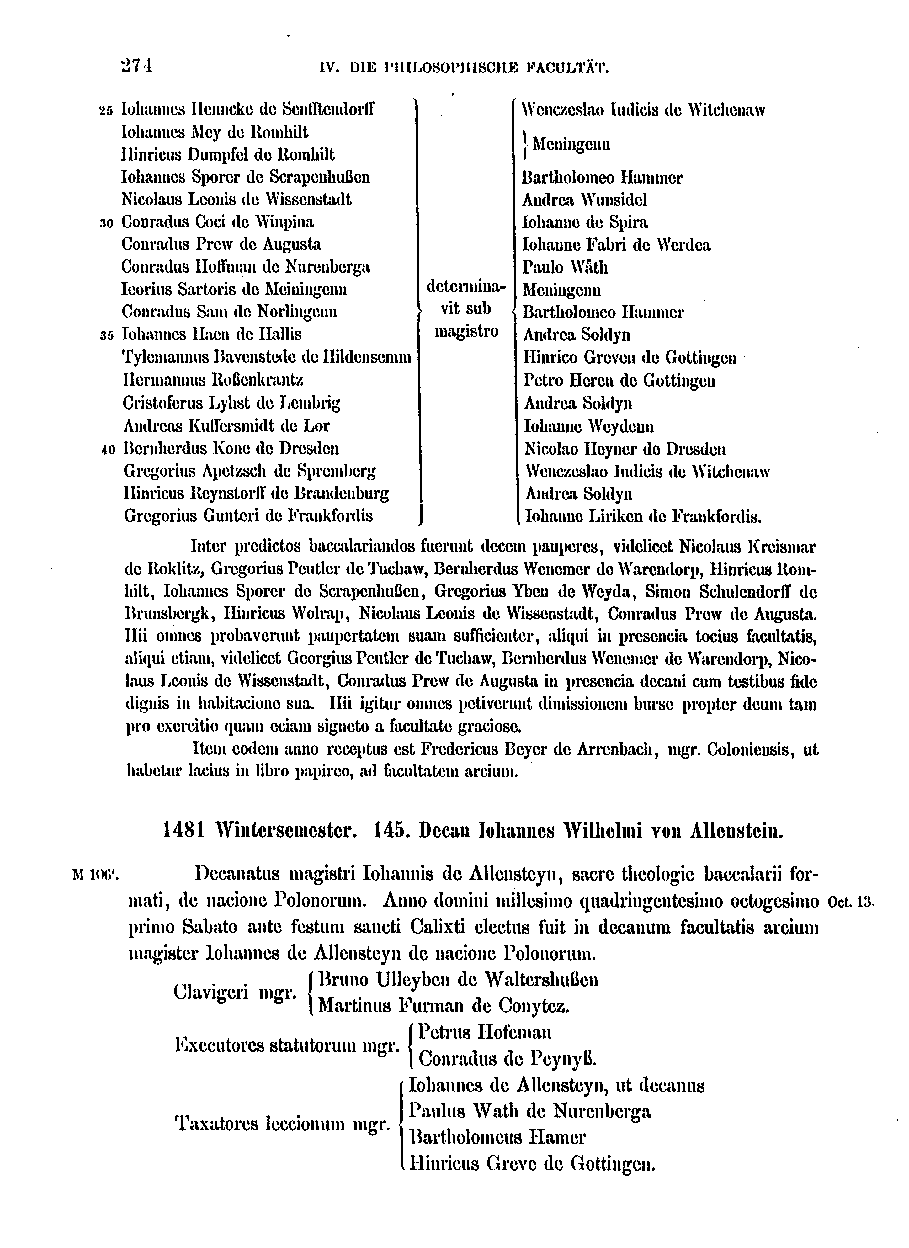 Historische Urkunde Seite 274 aus Band cds2_17