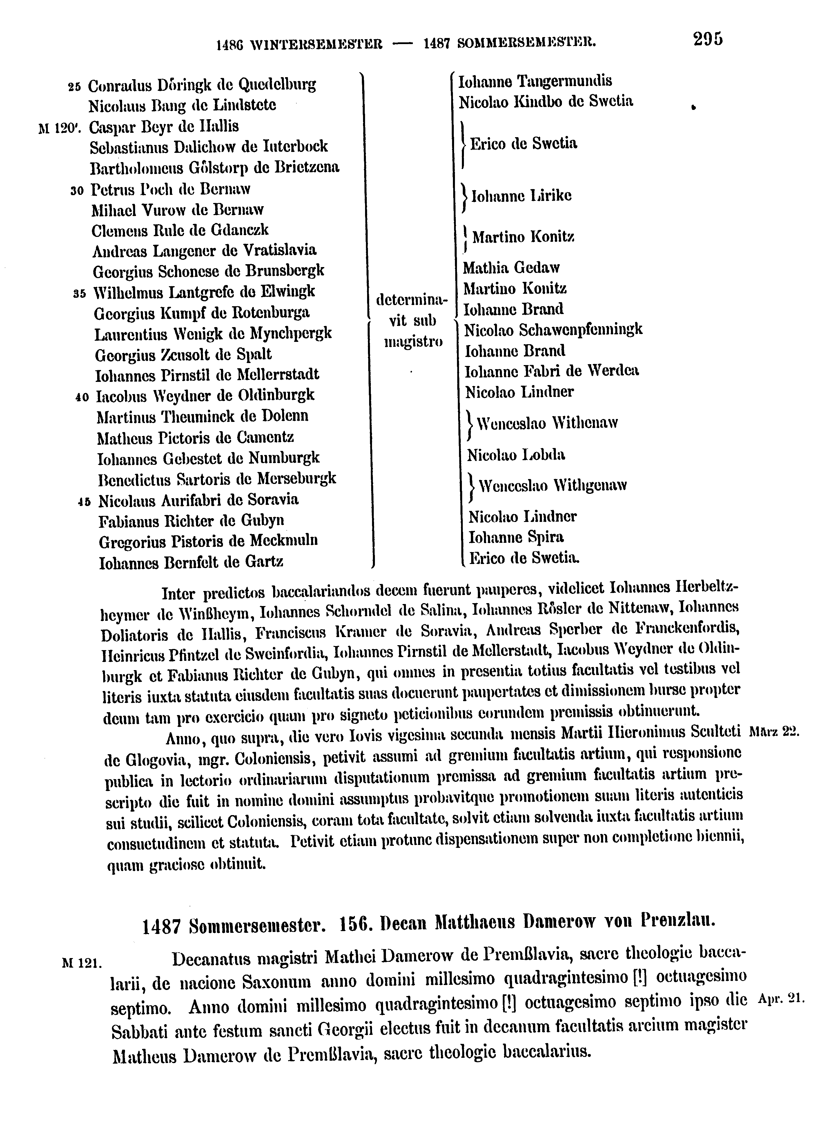 Historische Urkunde Seite 295 aus Band cds2_17