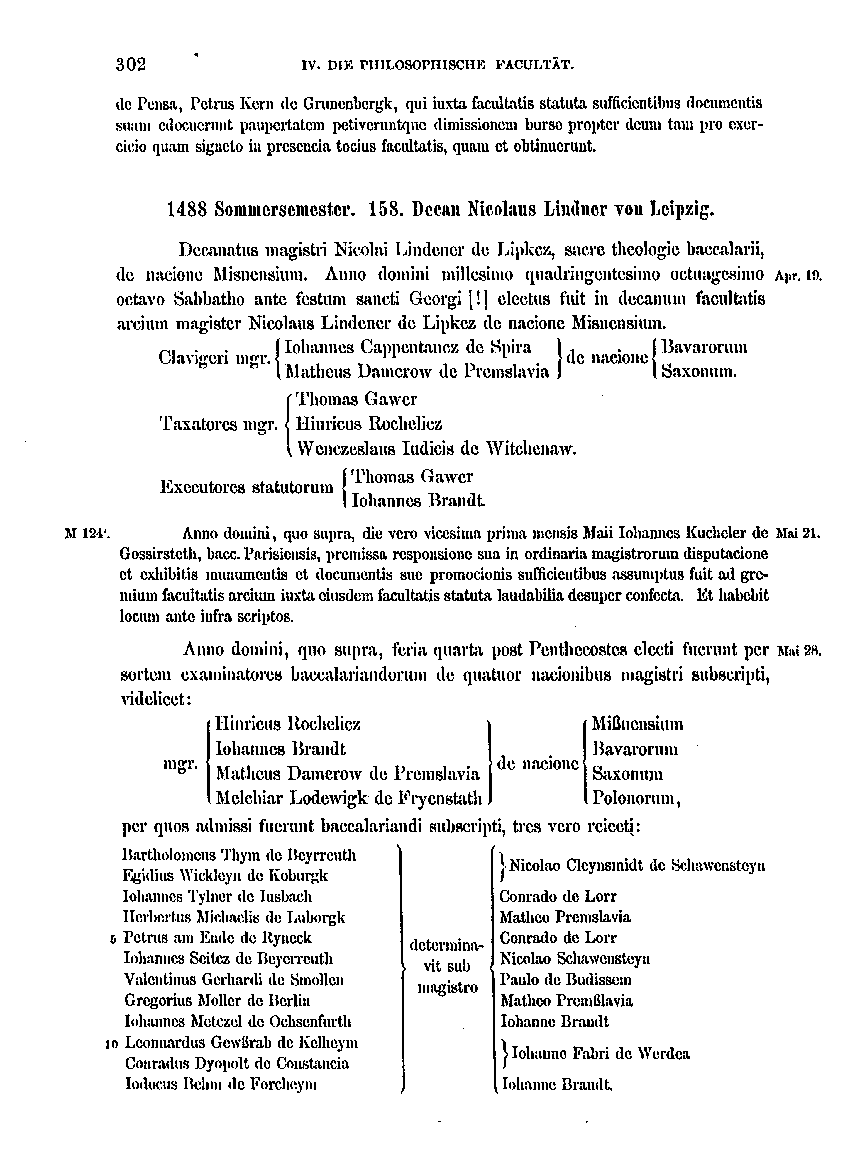 Historische Urkunde Seite 302 aus Band cds2_17