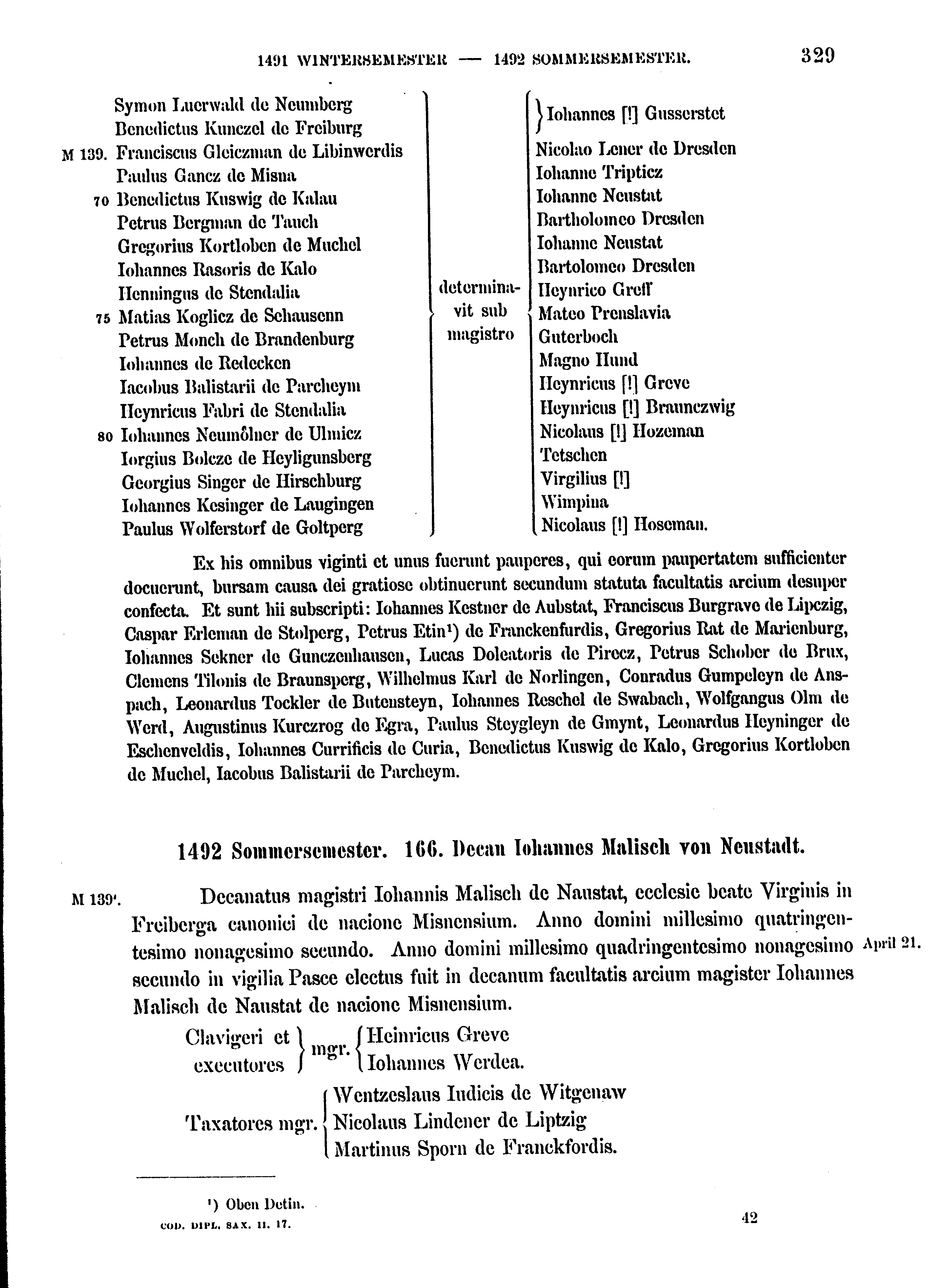 Historische Urkunde Seite 329 aus Band cds2_17