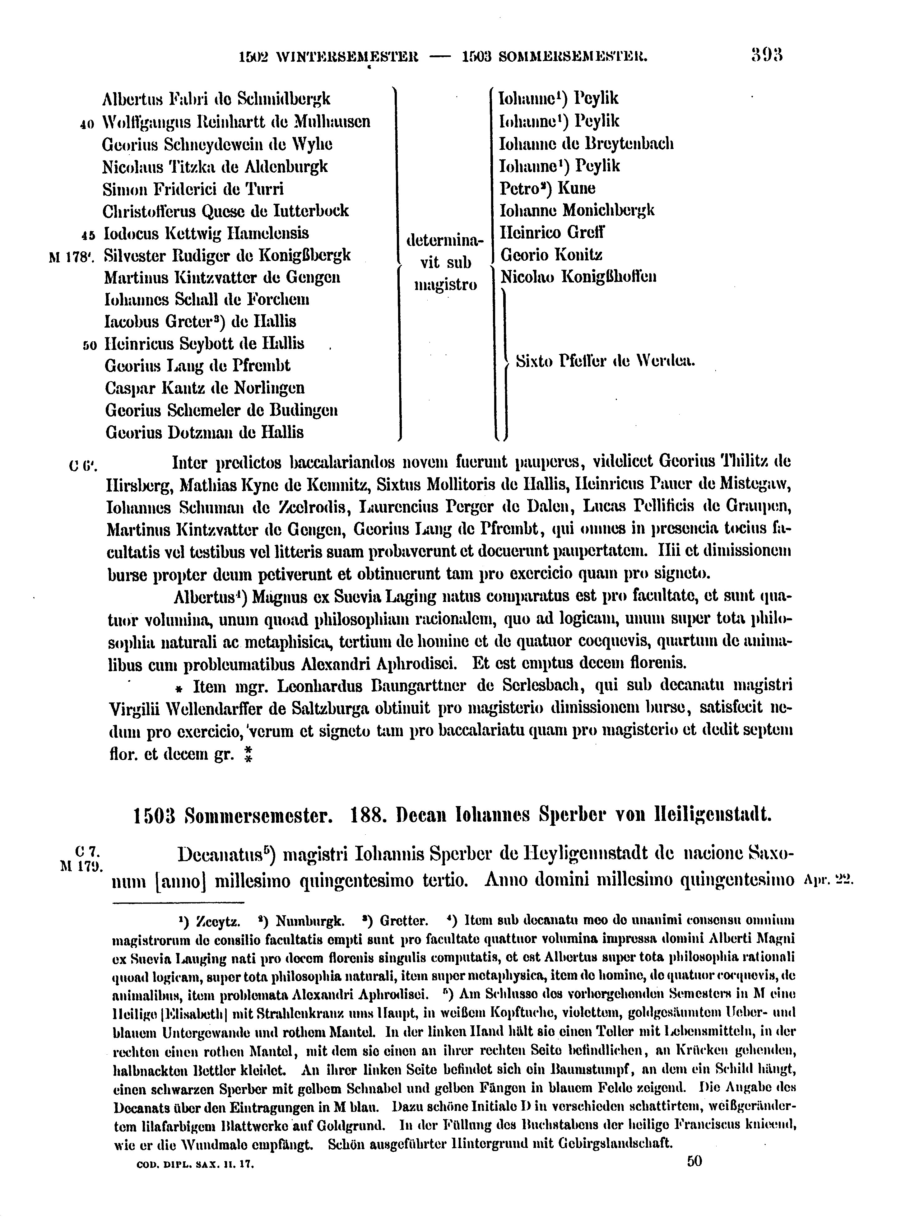 Historische Urkunde Seite 393 aus Band cds2_17