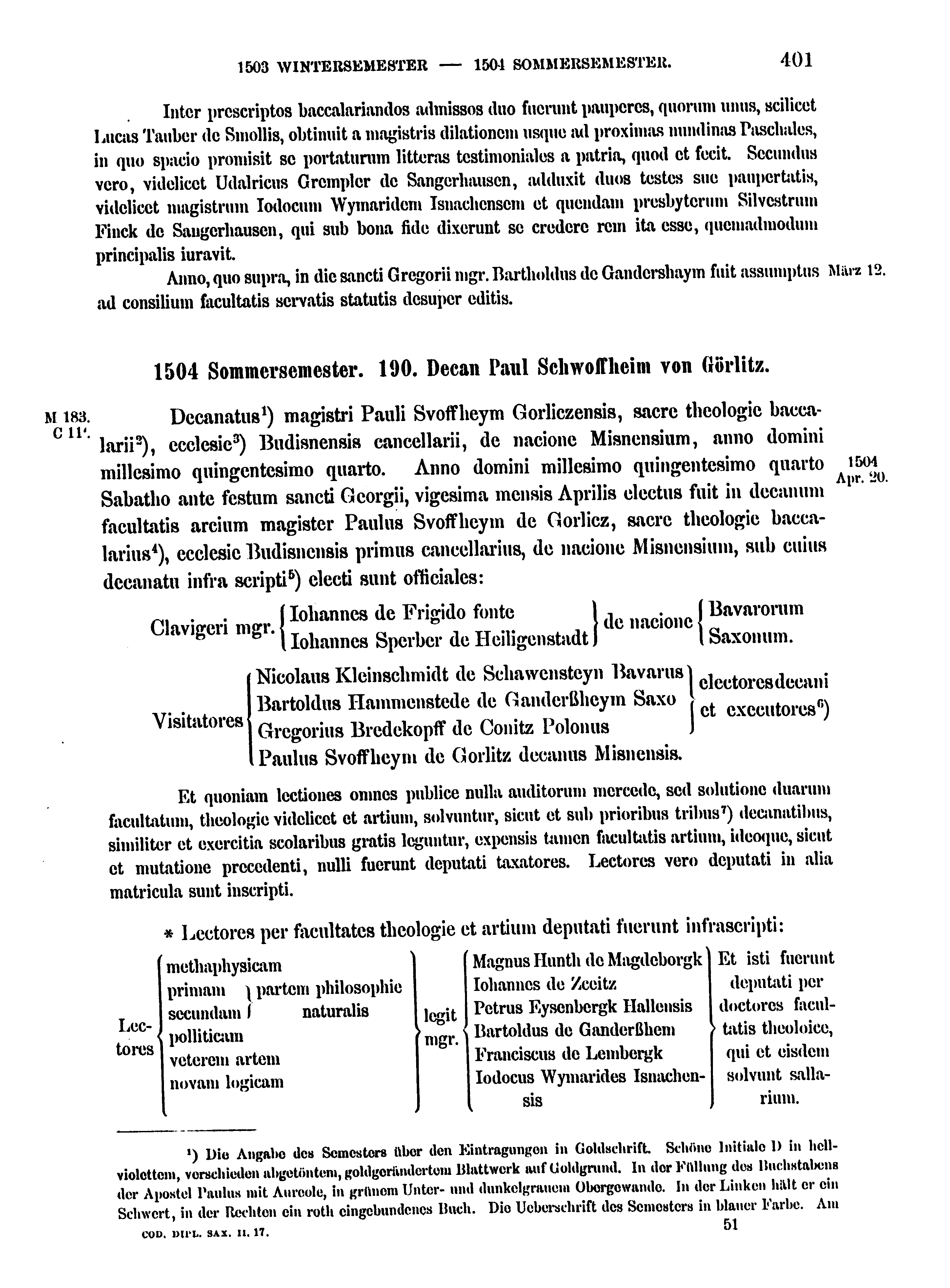 Historische Urkunde Seite 401 aus Band cds2_17