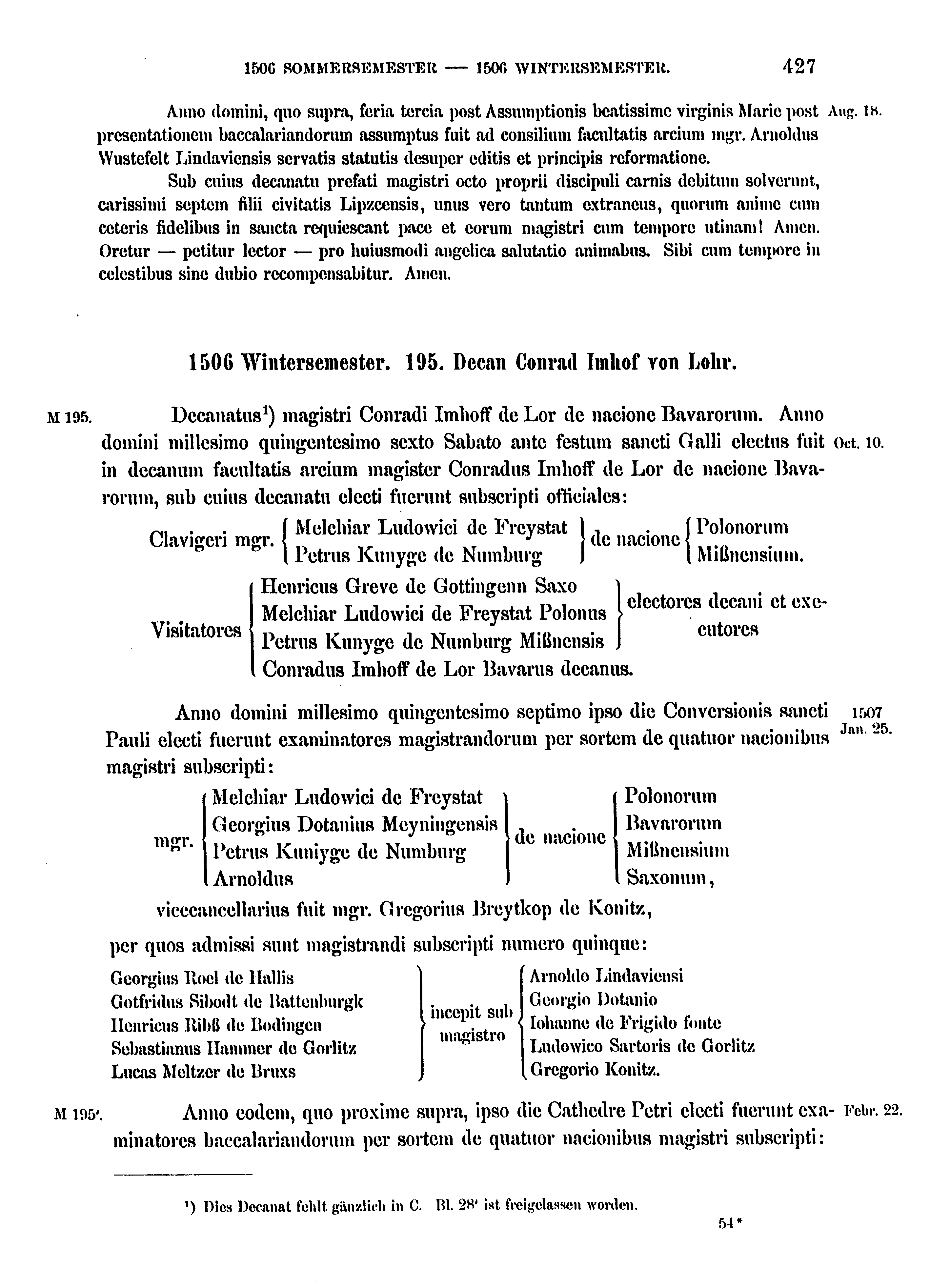 Historische Urkunde Seite 427 aus Band cds2_17