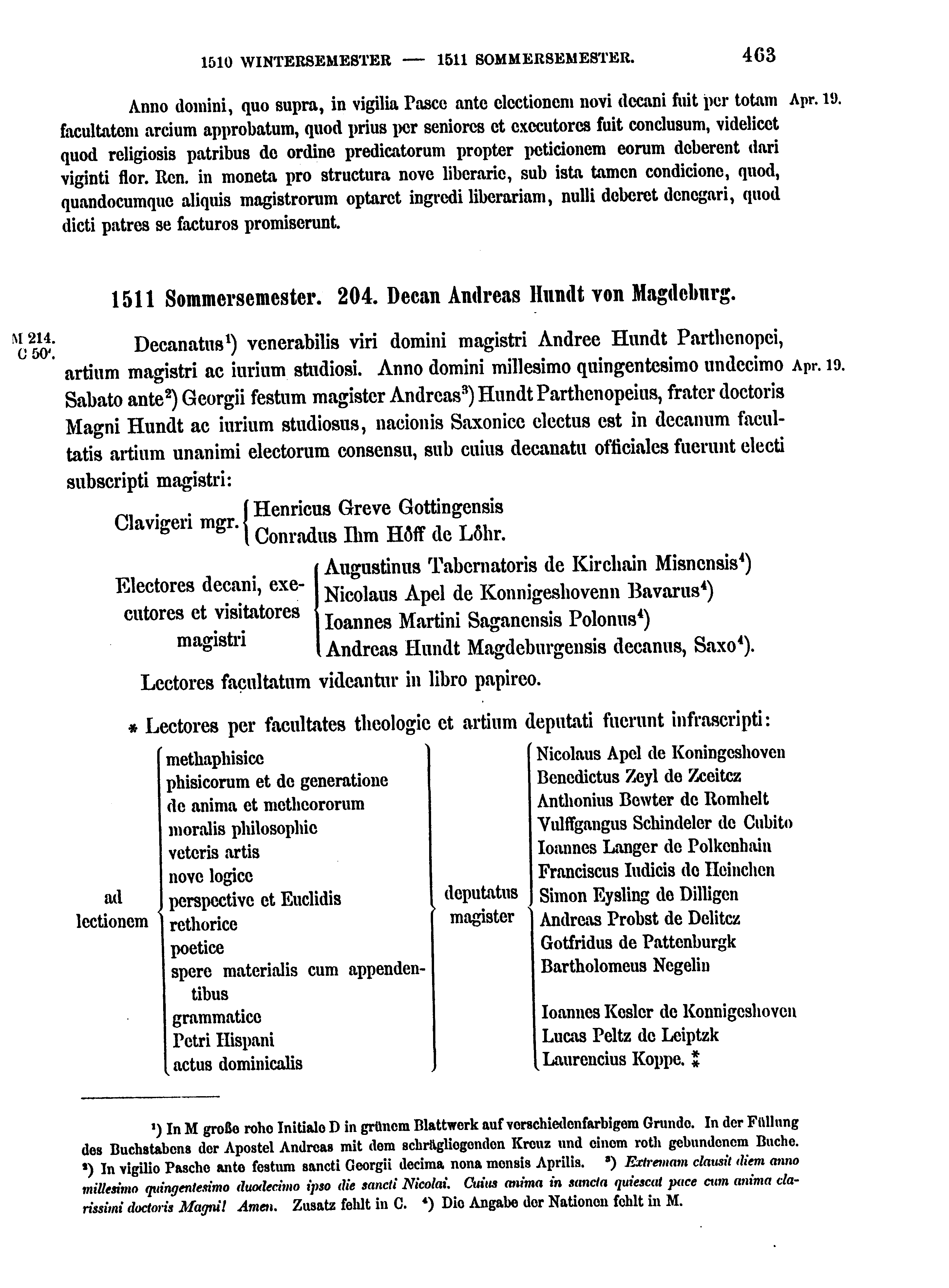 Historische Urkunde Seite 463 aus Band cds2_17