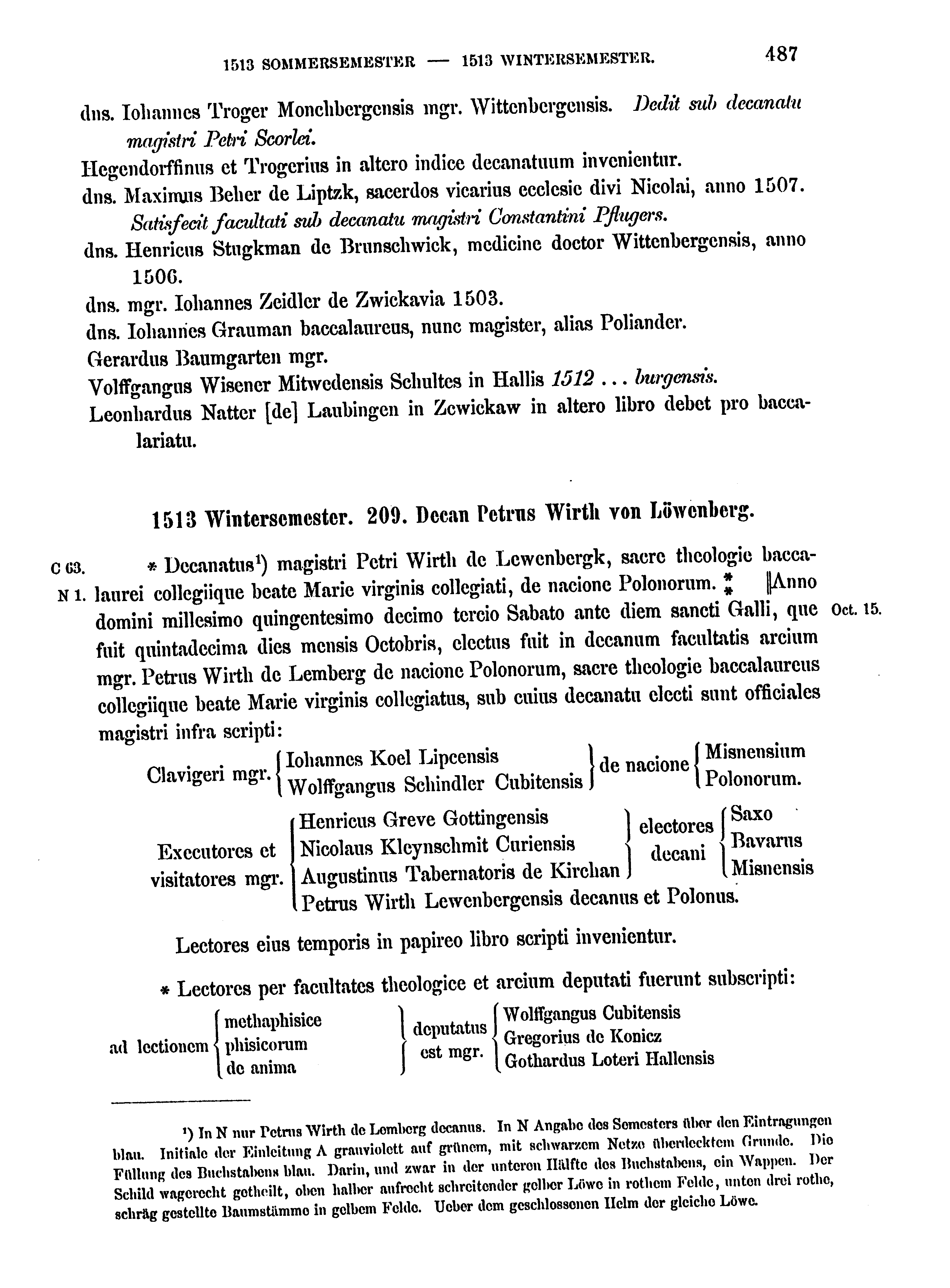 Historische Urkunde Seite 487 aus Band cds2_17