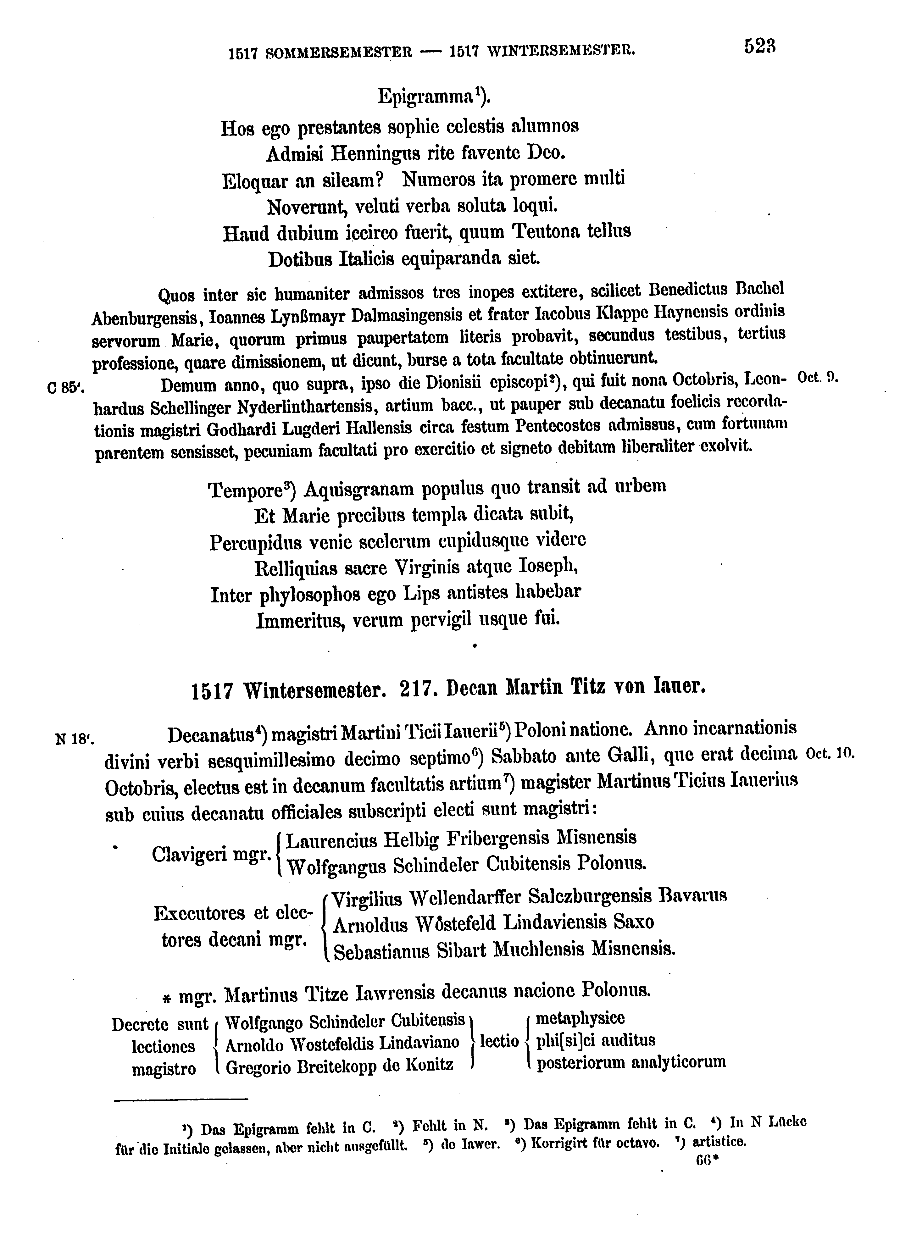 Historische Urkunde Seite 523 aus Band cds2_17