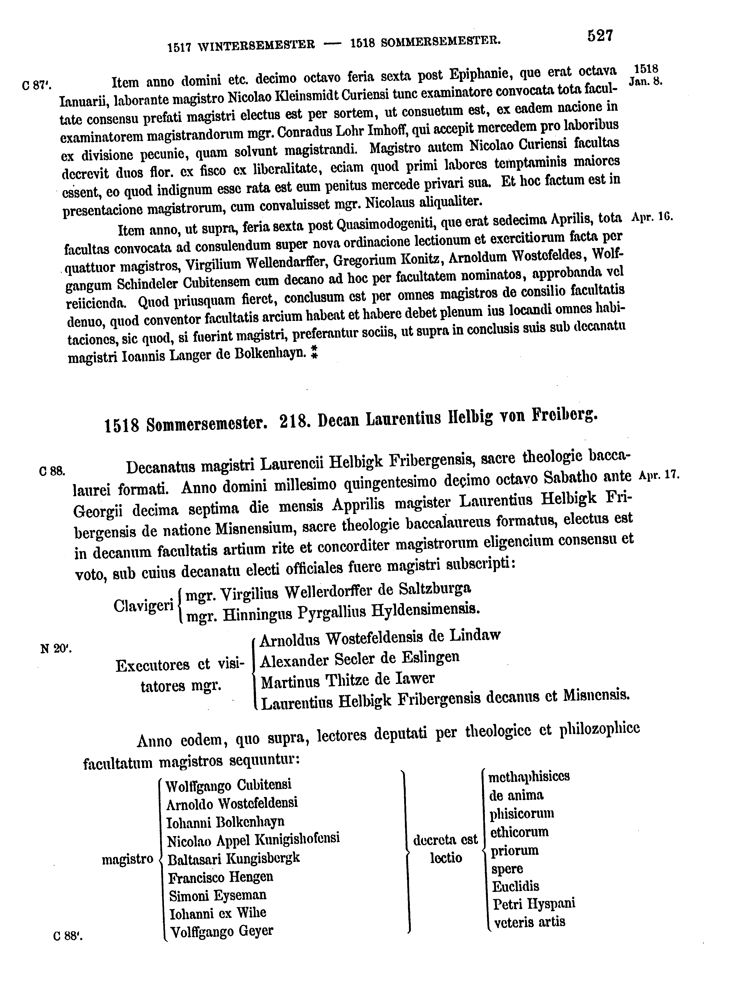 Historische Urkunde Seite 527 aus Band cds2_17