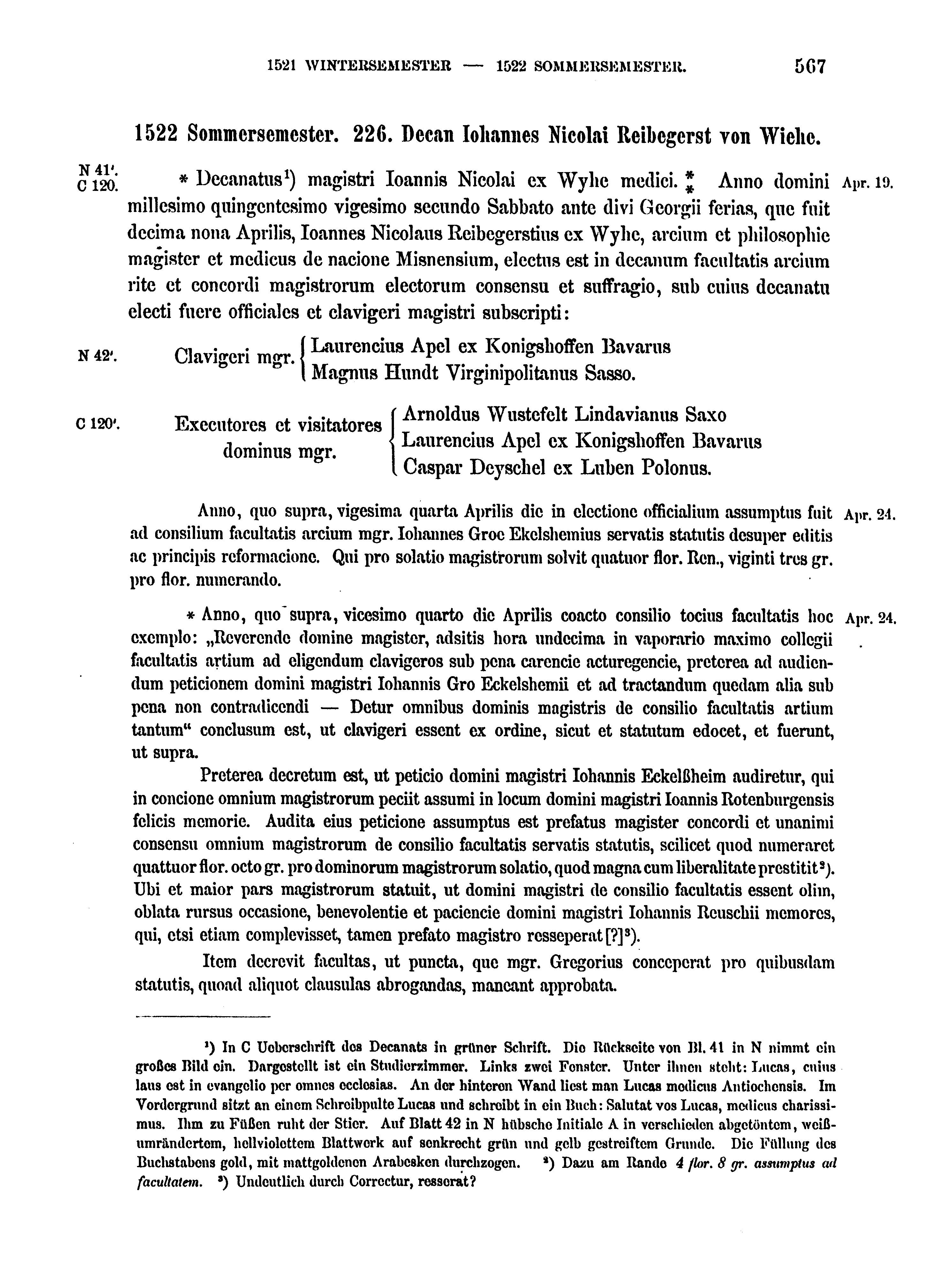 Historische Urkunde Seite 567 aus Band cds2_17
