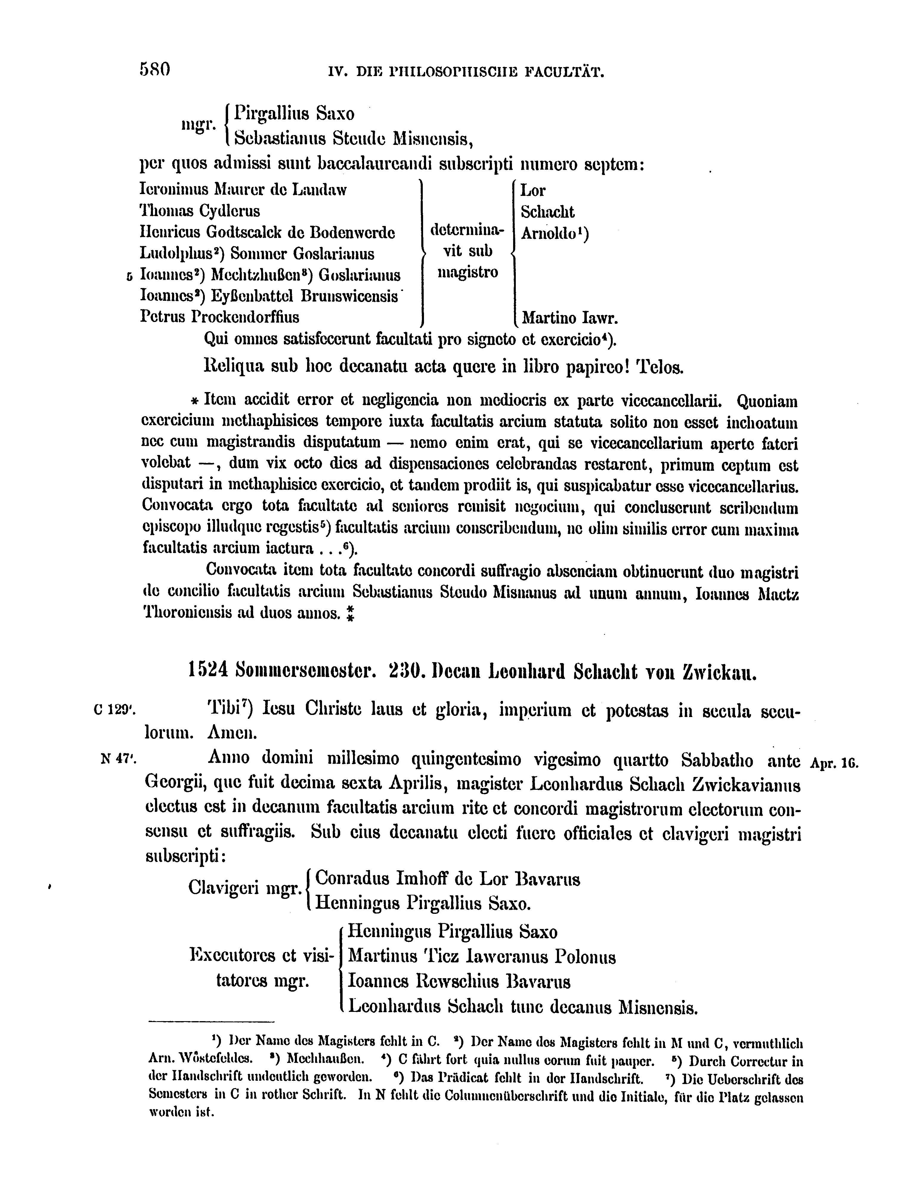 Historische Urkunde Seite 580 aus Band cds2_17