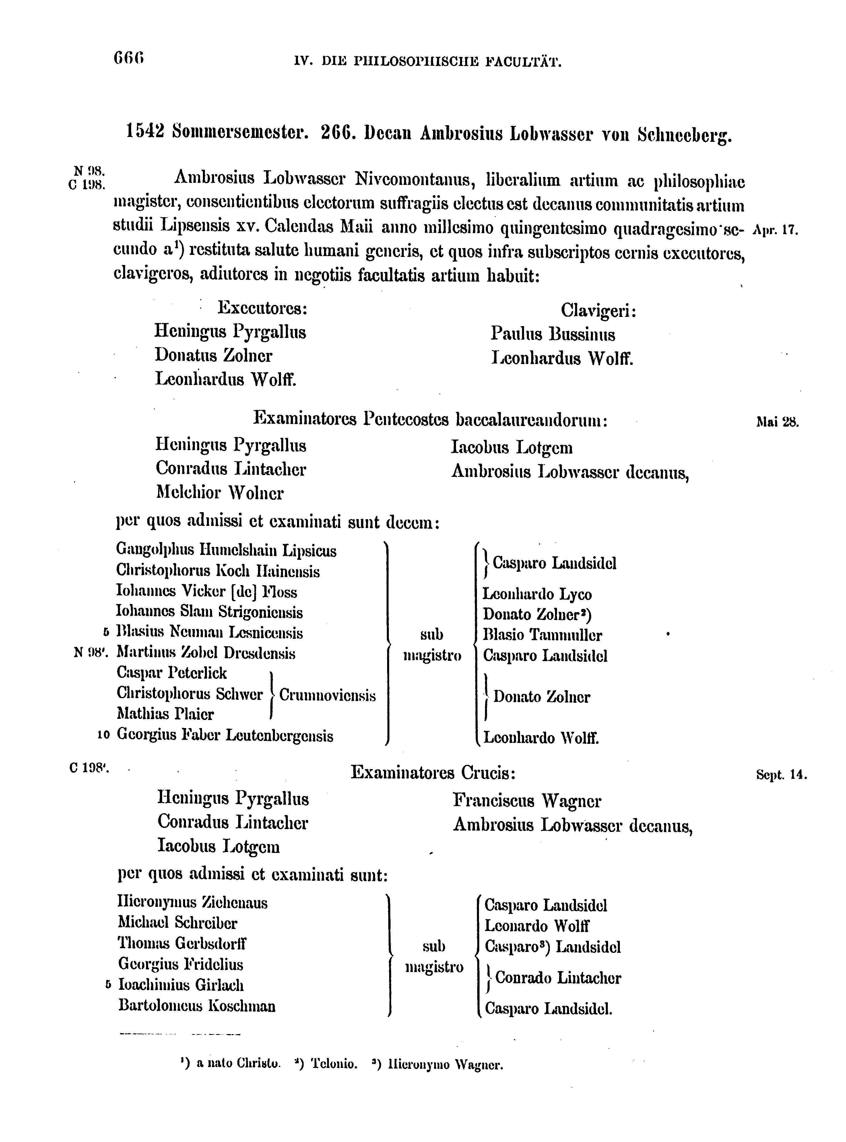 Historische Urkunde Seite 666 aus Band cds2_17
