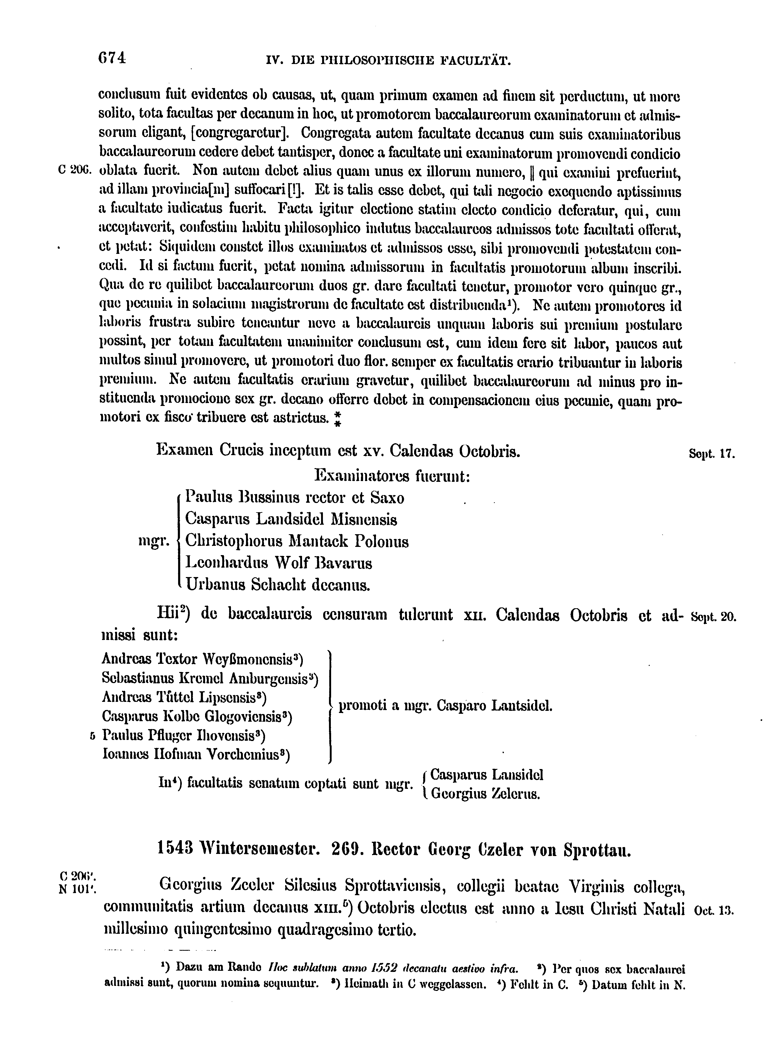 Historische Urkunde Seite 674 aus Band cds2_17