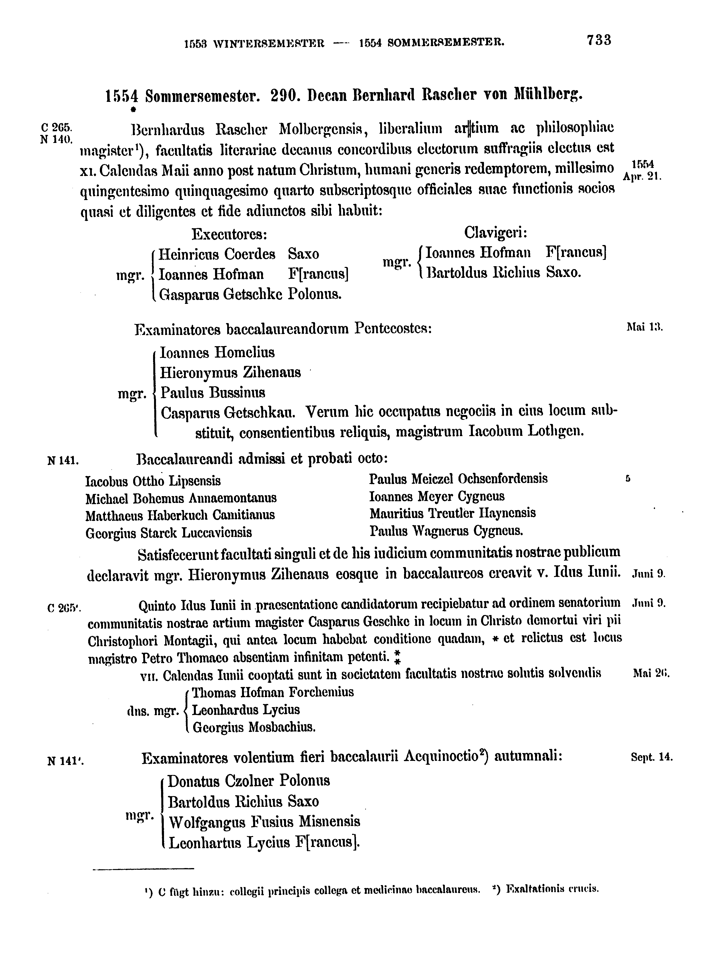 Historische Urkunde Seite 733 aus Band cds2_17