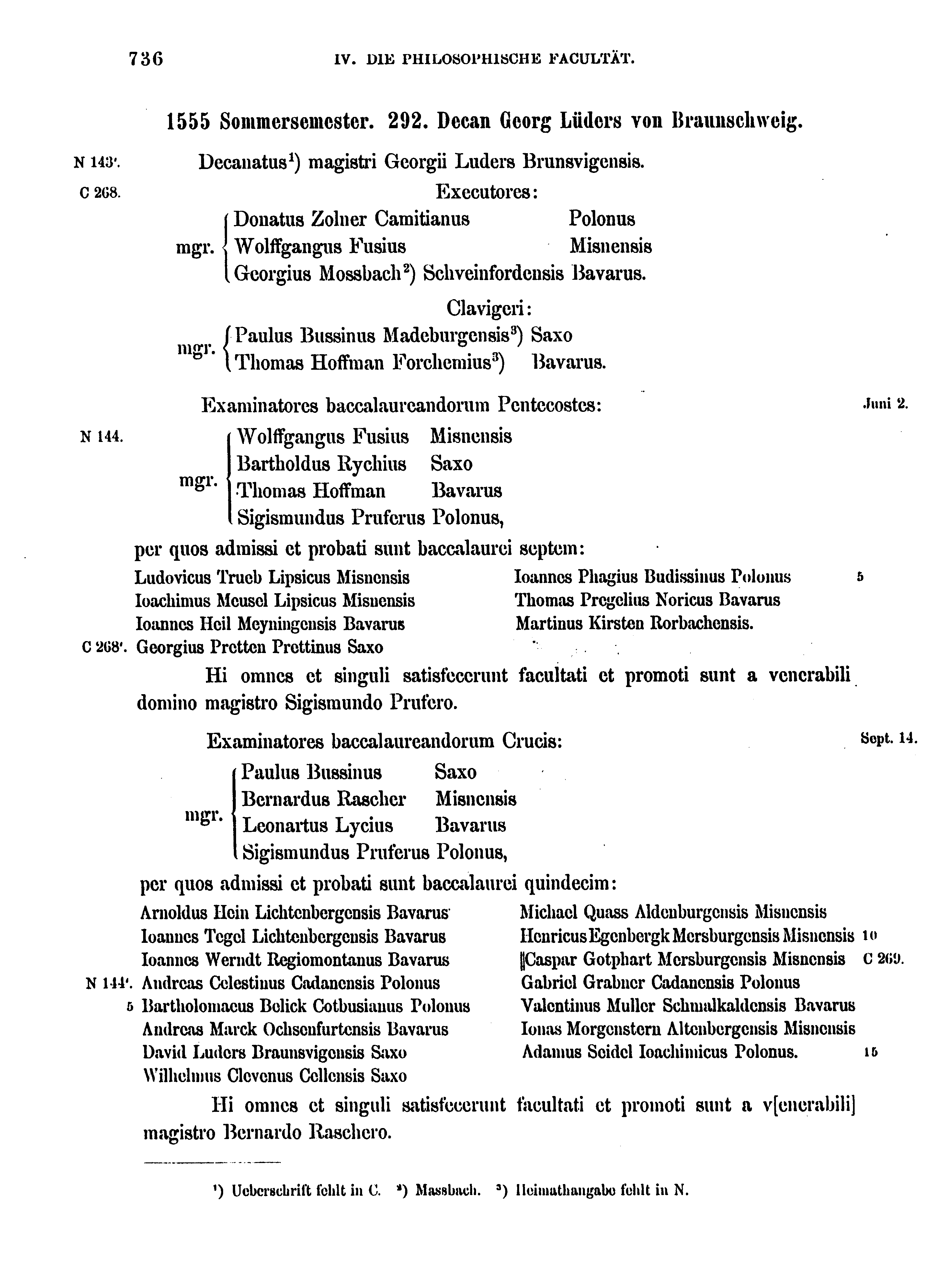 Historische Urkunde Seite 736 aus Band cds2_17