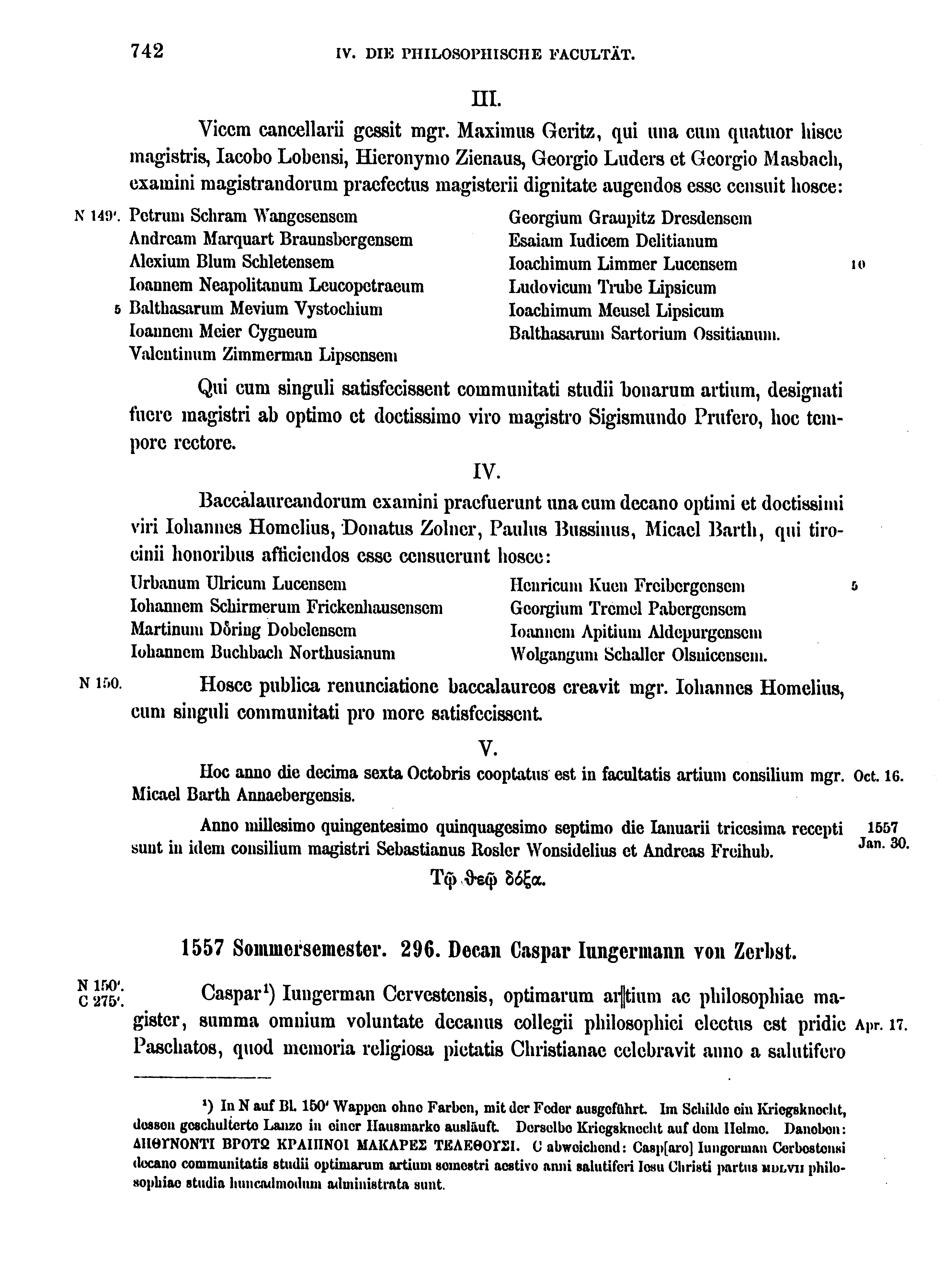 Historische Urkunde Seite 742 aus Band cds2_17