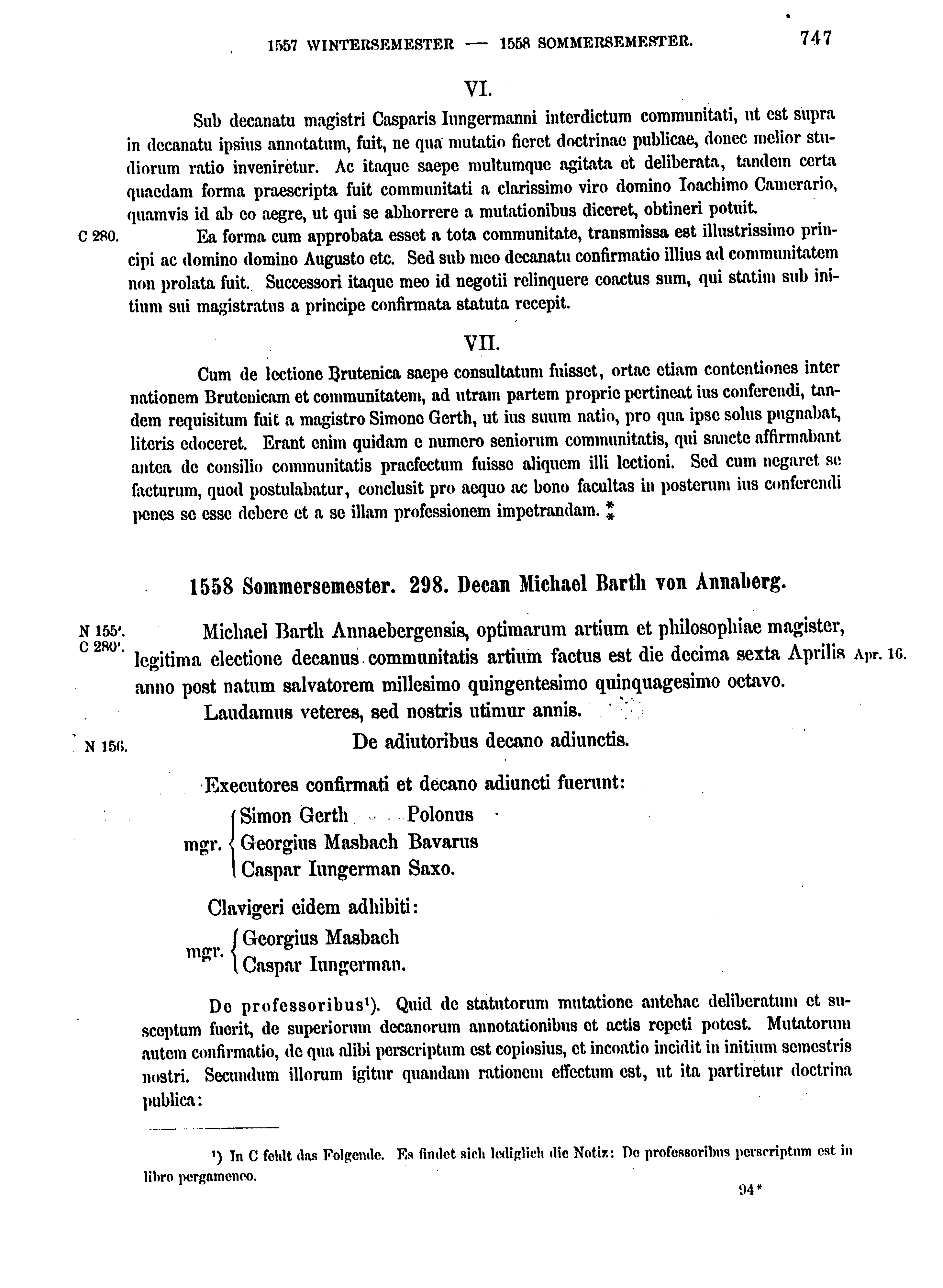 Historische Urkunde Seite 747 aus Band cds2_17