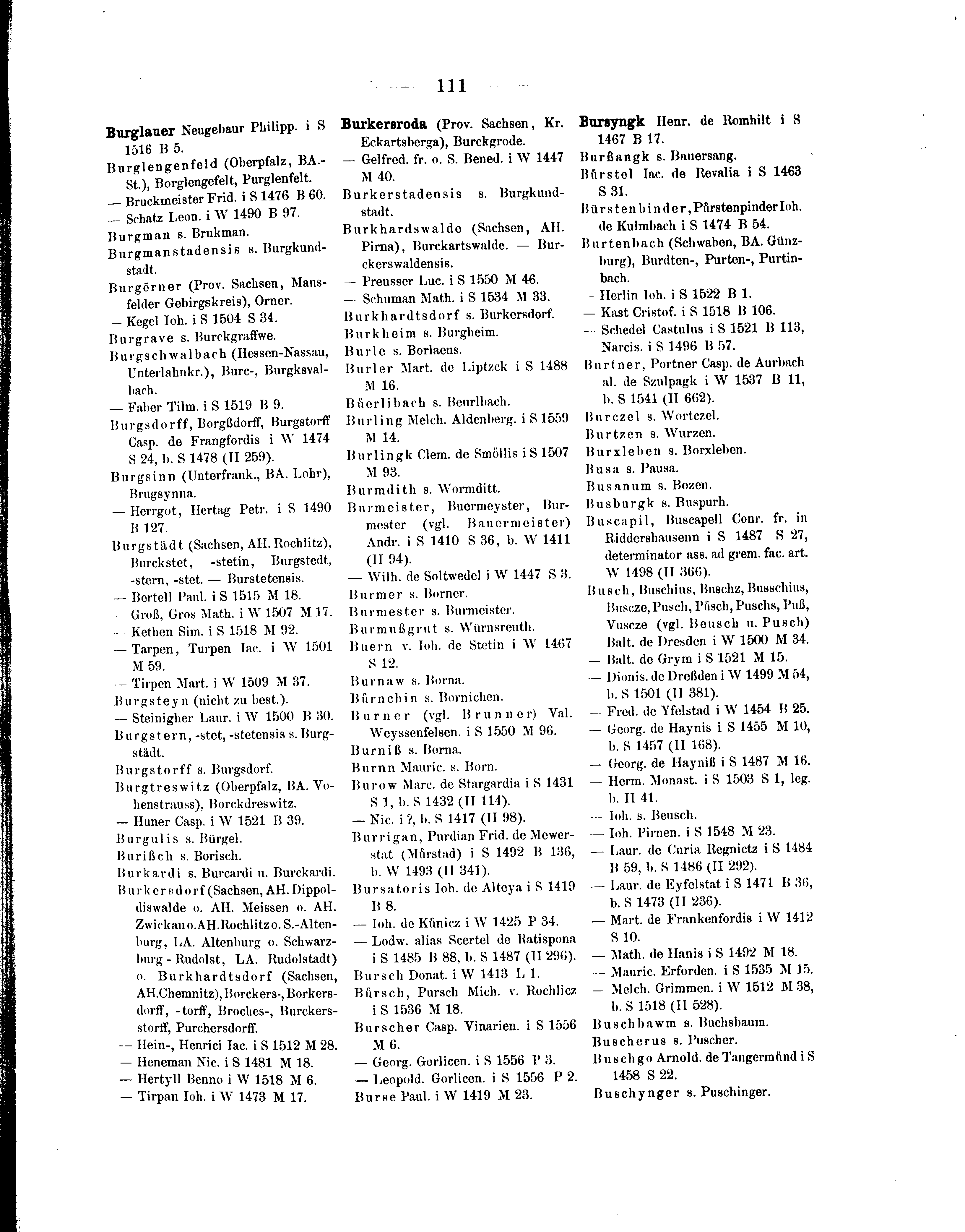 Historische Urkunde Seite 111 aus Band cds2_18