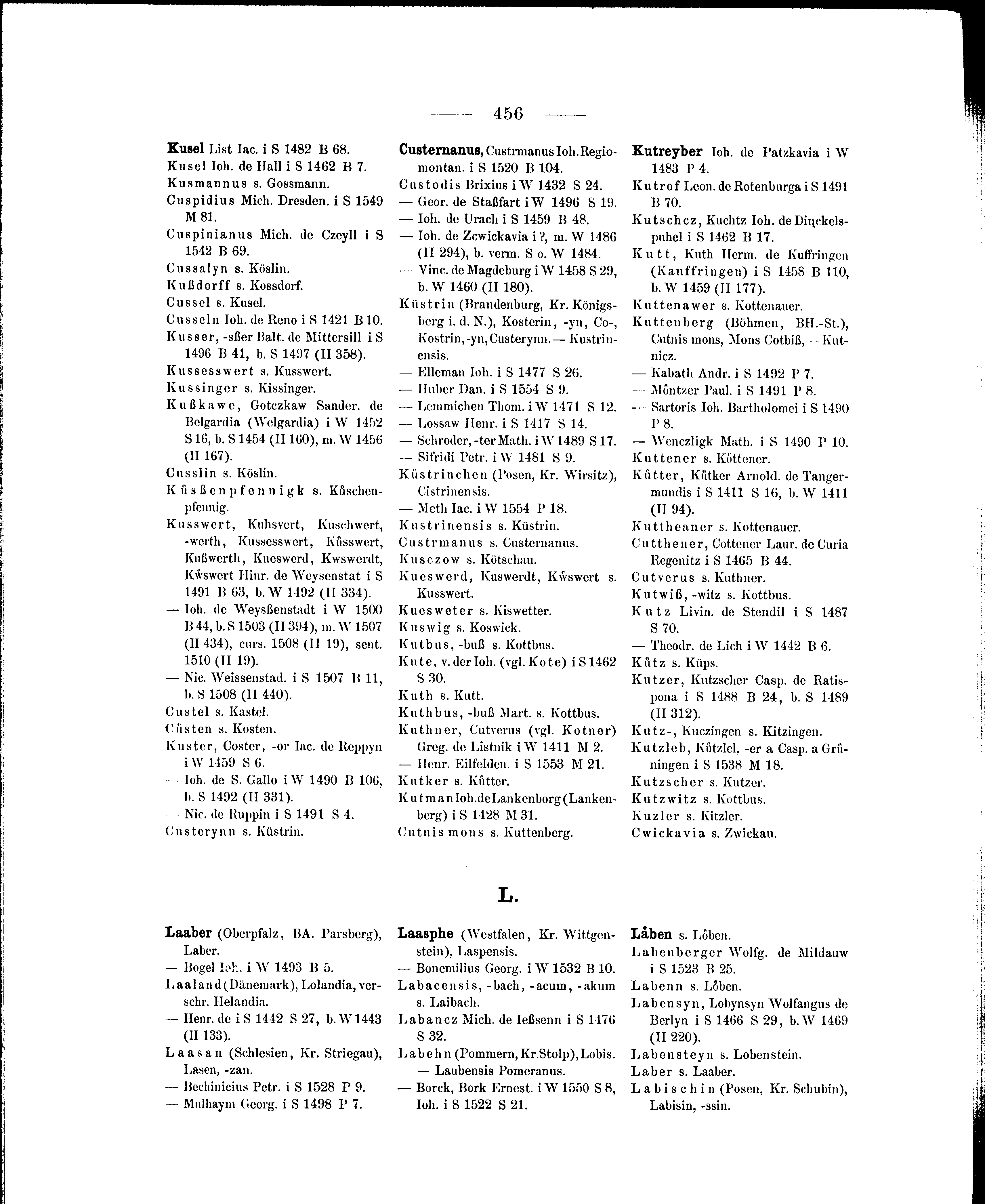 Historische Urkunde Seite 456 aus Band cds2_18