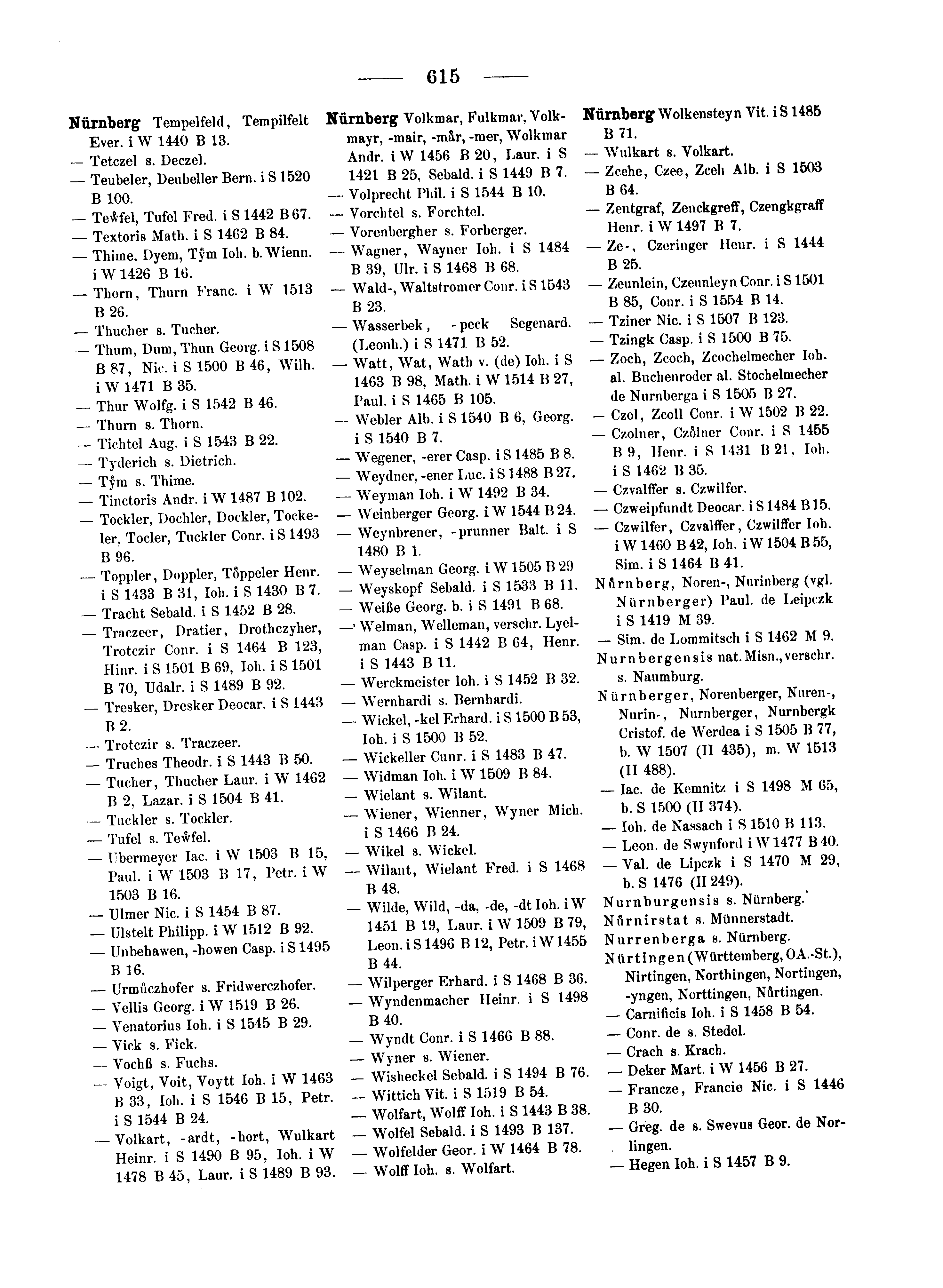 Historische Urkunde Seite 615 aus Band cds2_18