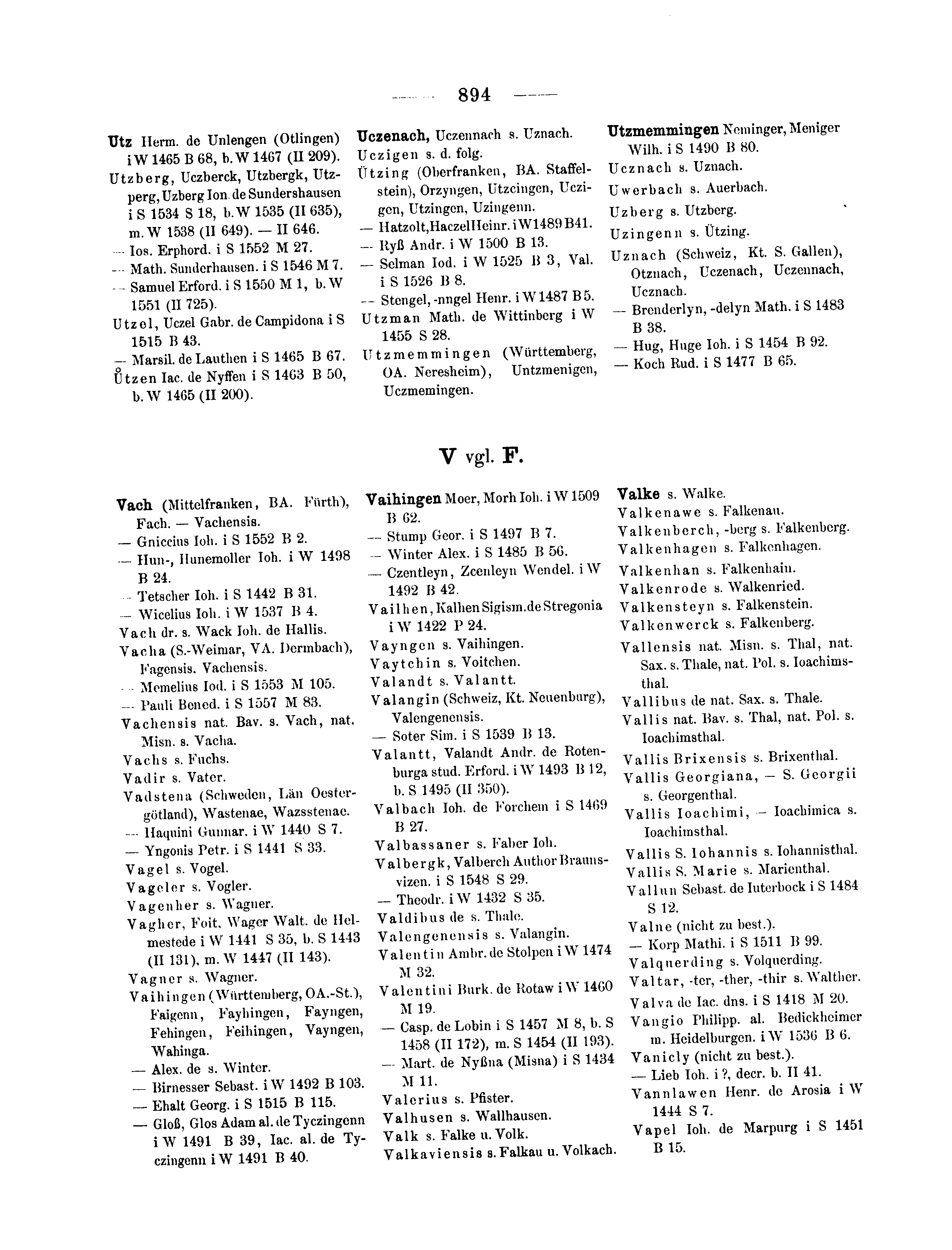 Historische Urkunde Seite 894 aus Band cds2_18