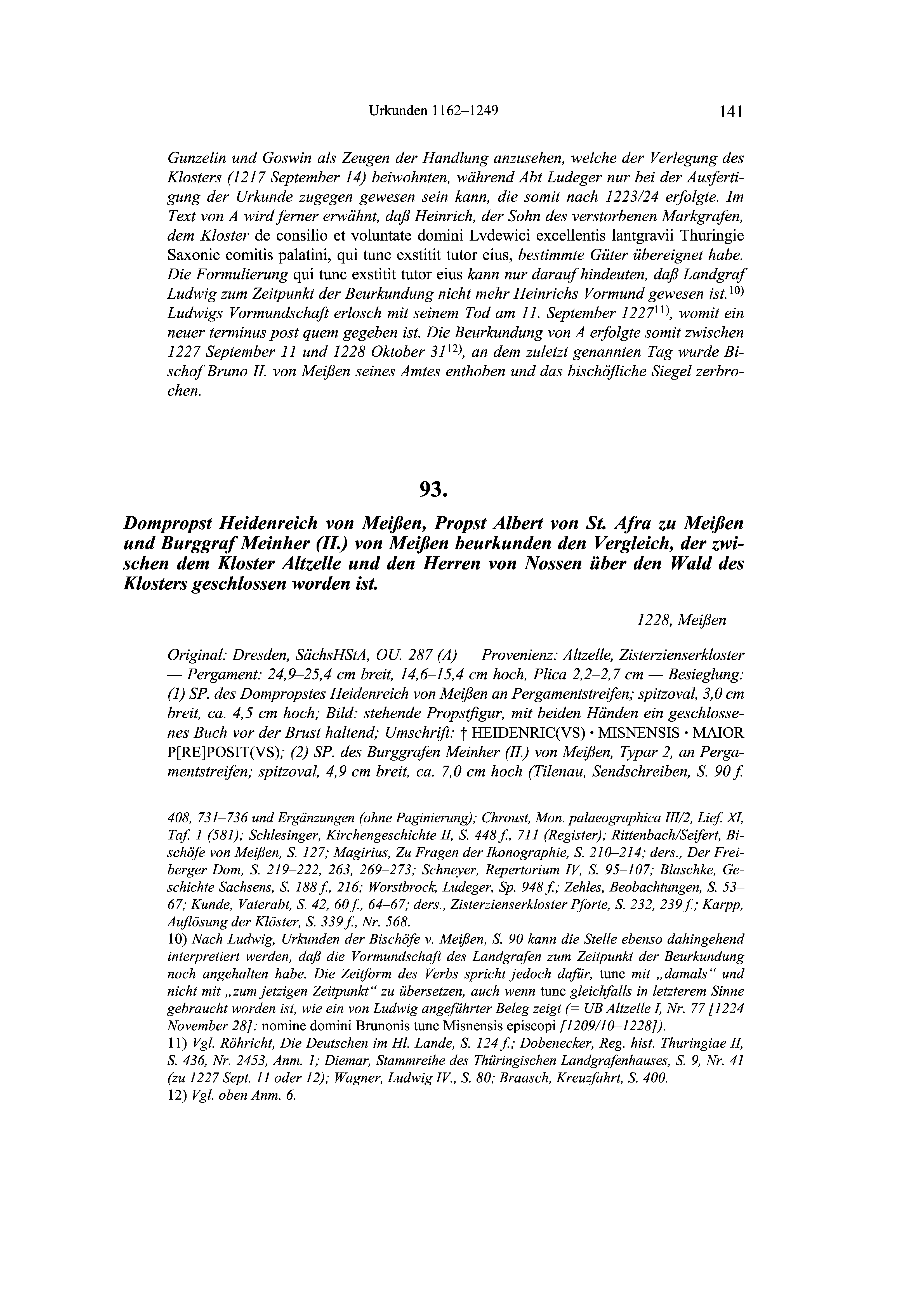 Historische Urkunde Seite 141 aus Band cds2_19