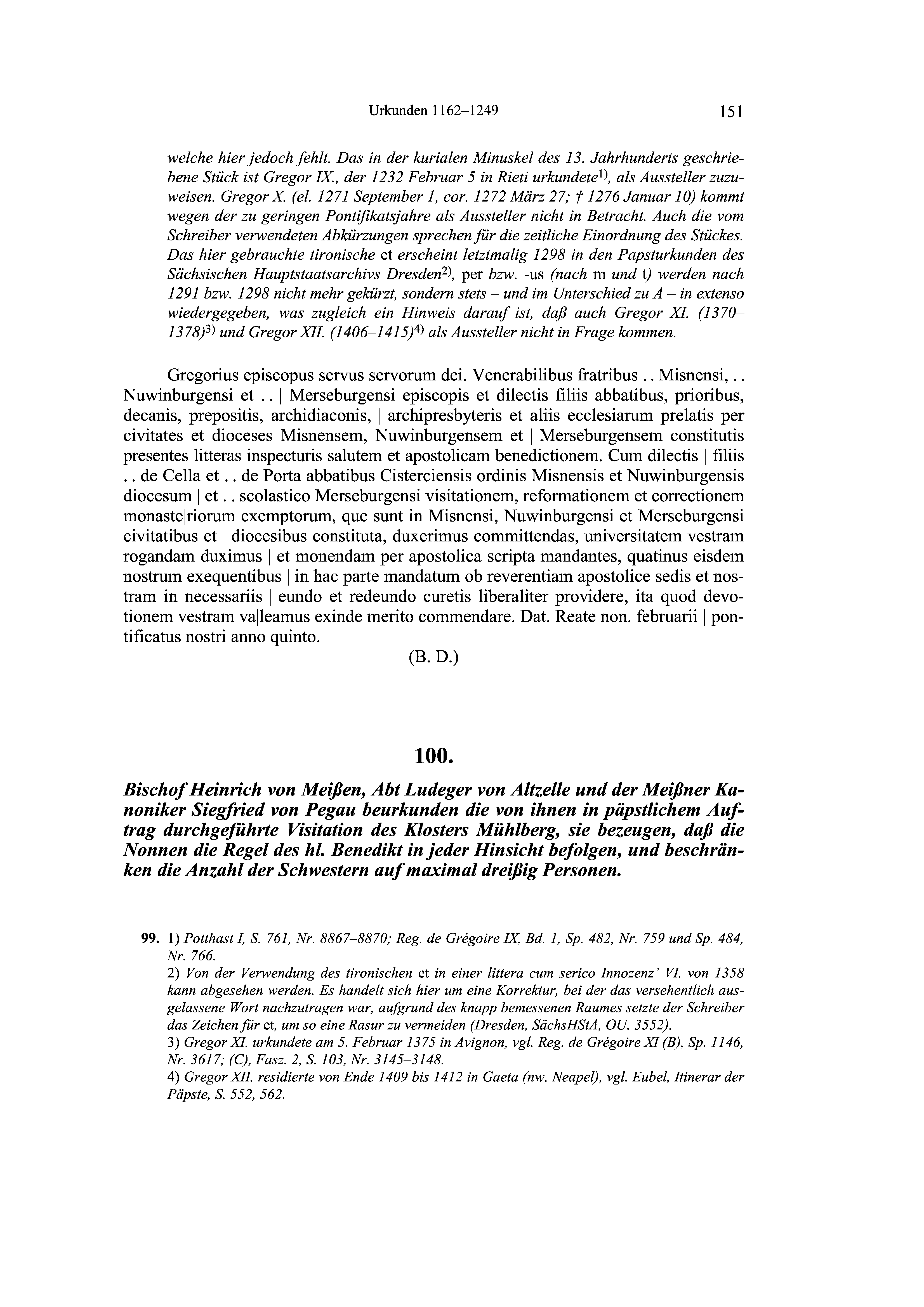 Historische Urkunde Seite 151 aus Band cds2_19