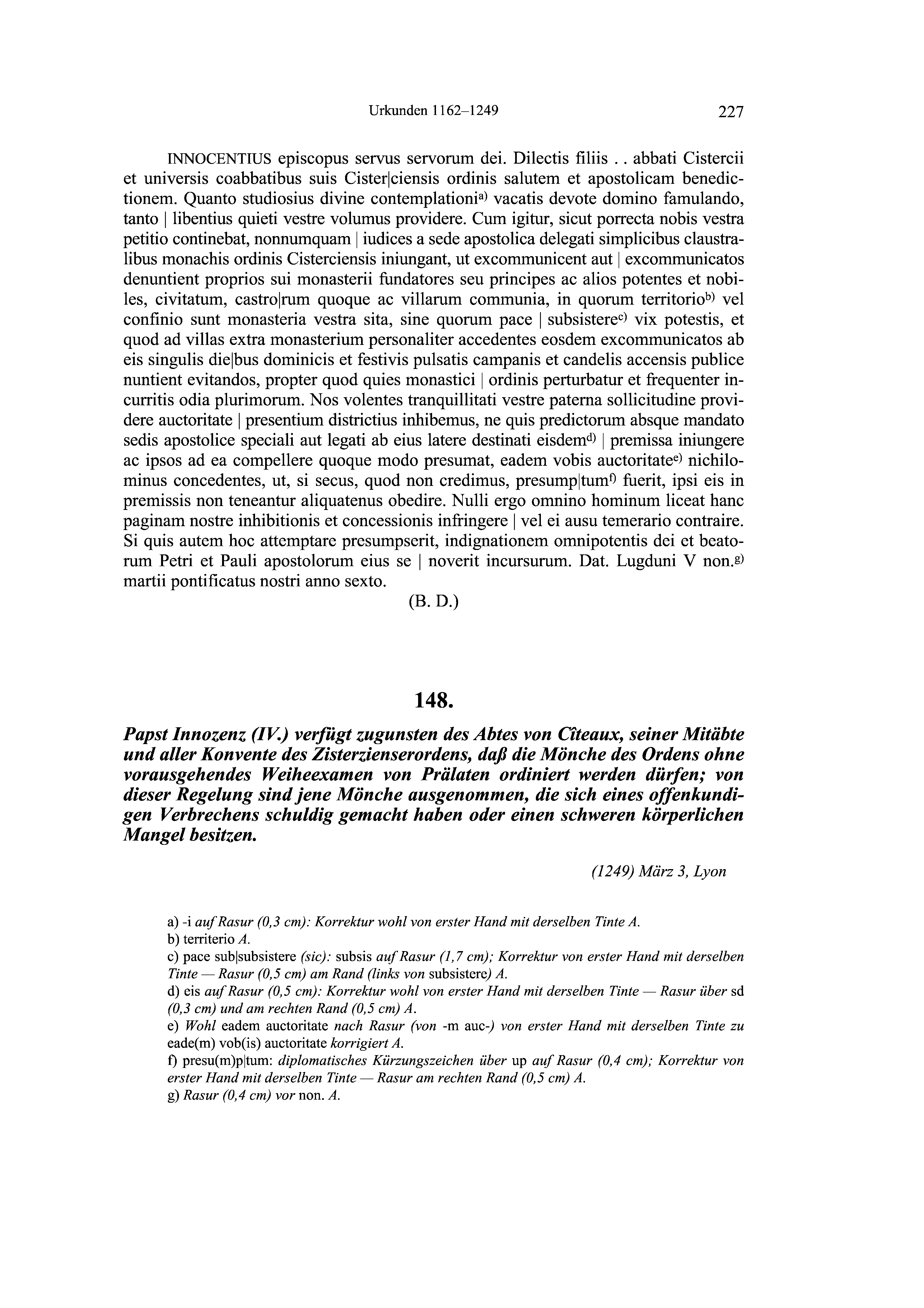 Historische Urkunde Seite 227 aus Band cds2_19