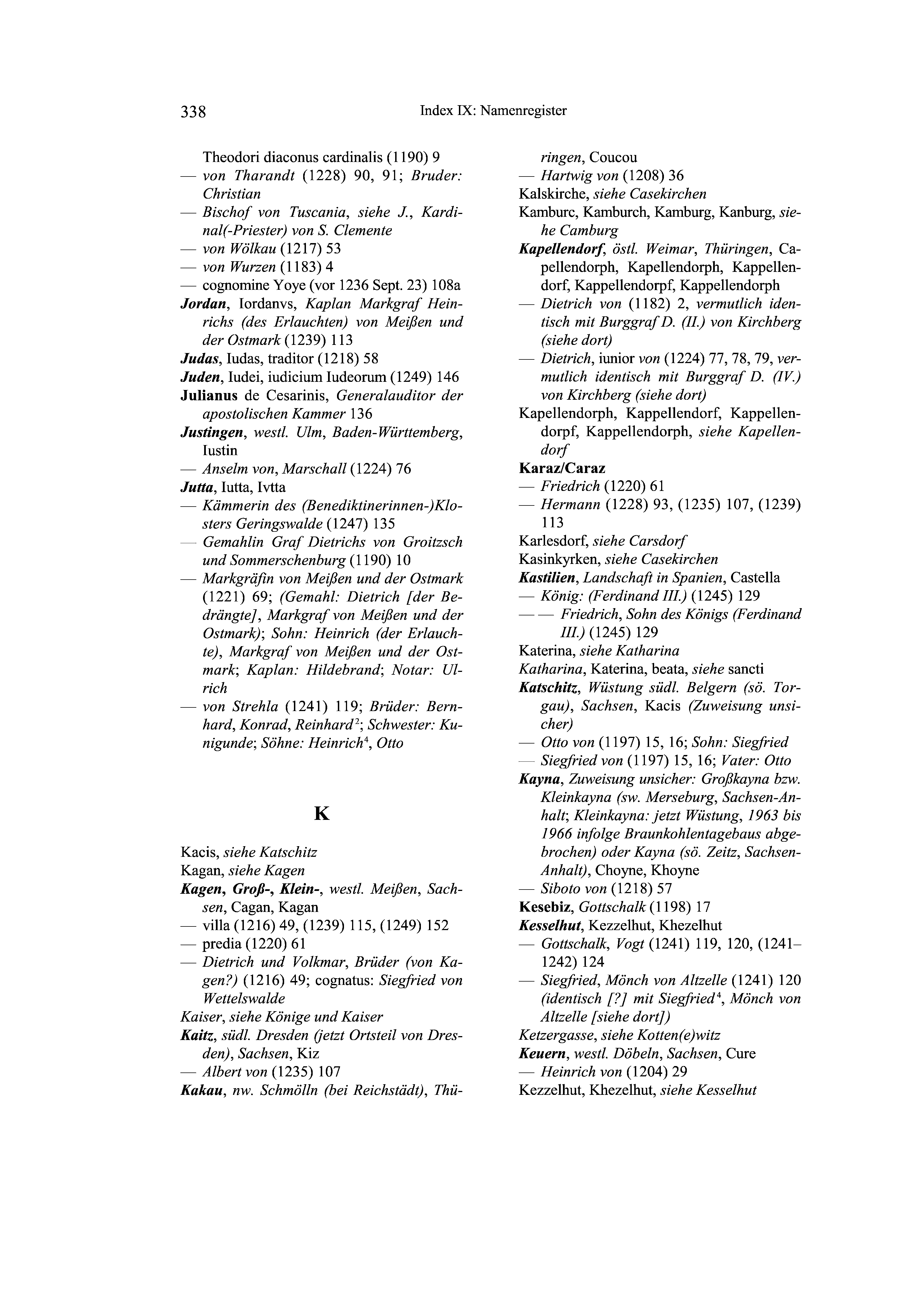 Historische Urkunde Seite 338 aus Band cds2_19