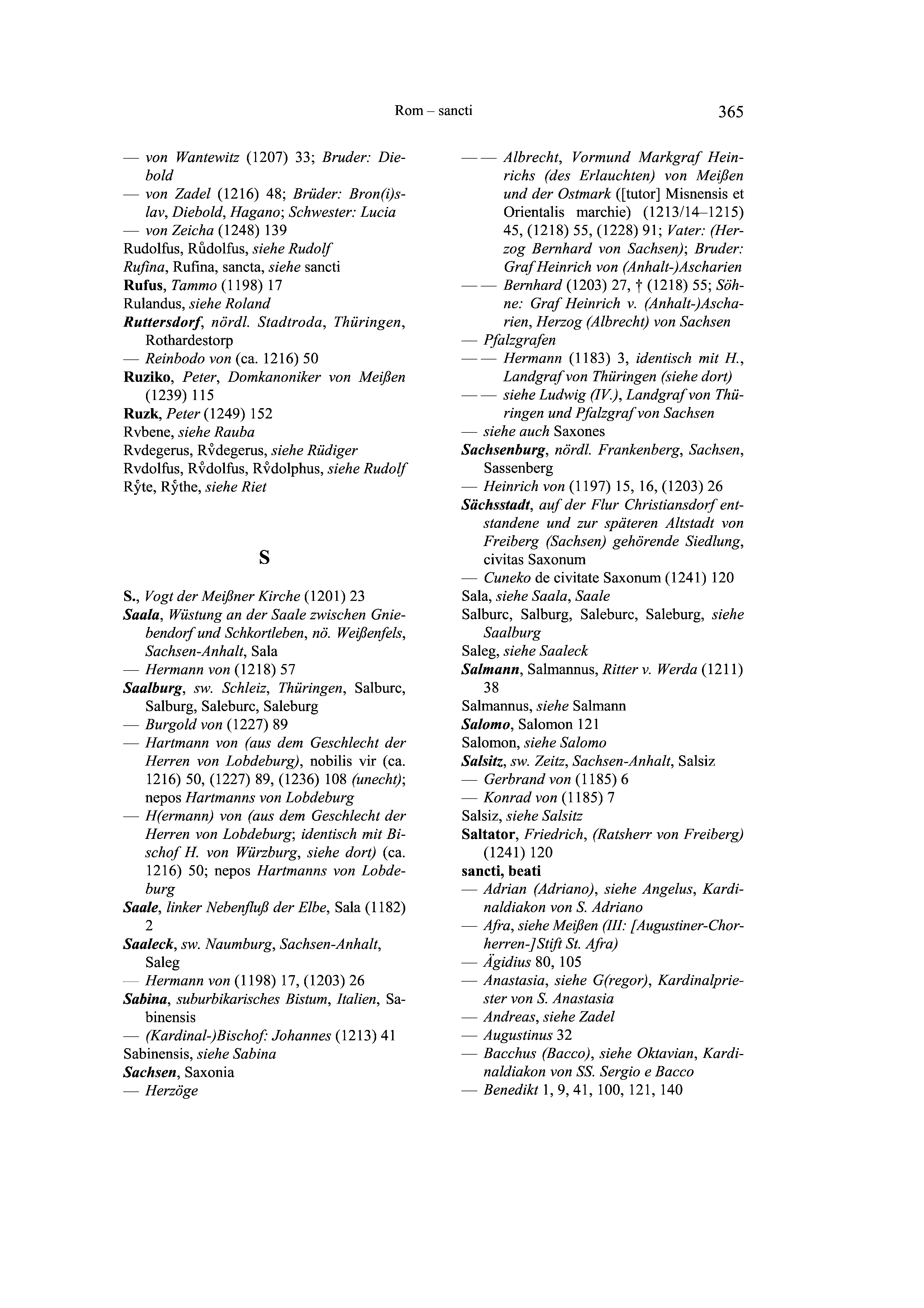 Historische Urkunde Seite 365 aus Band cds2_19