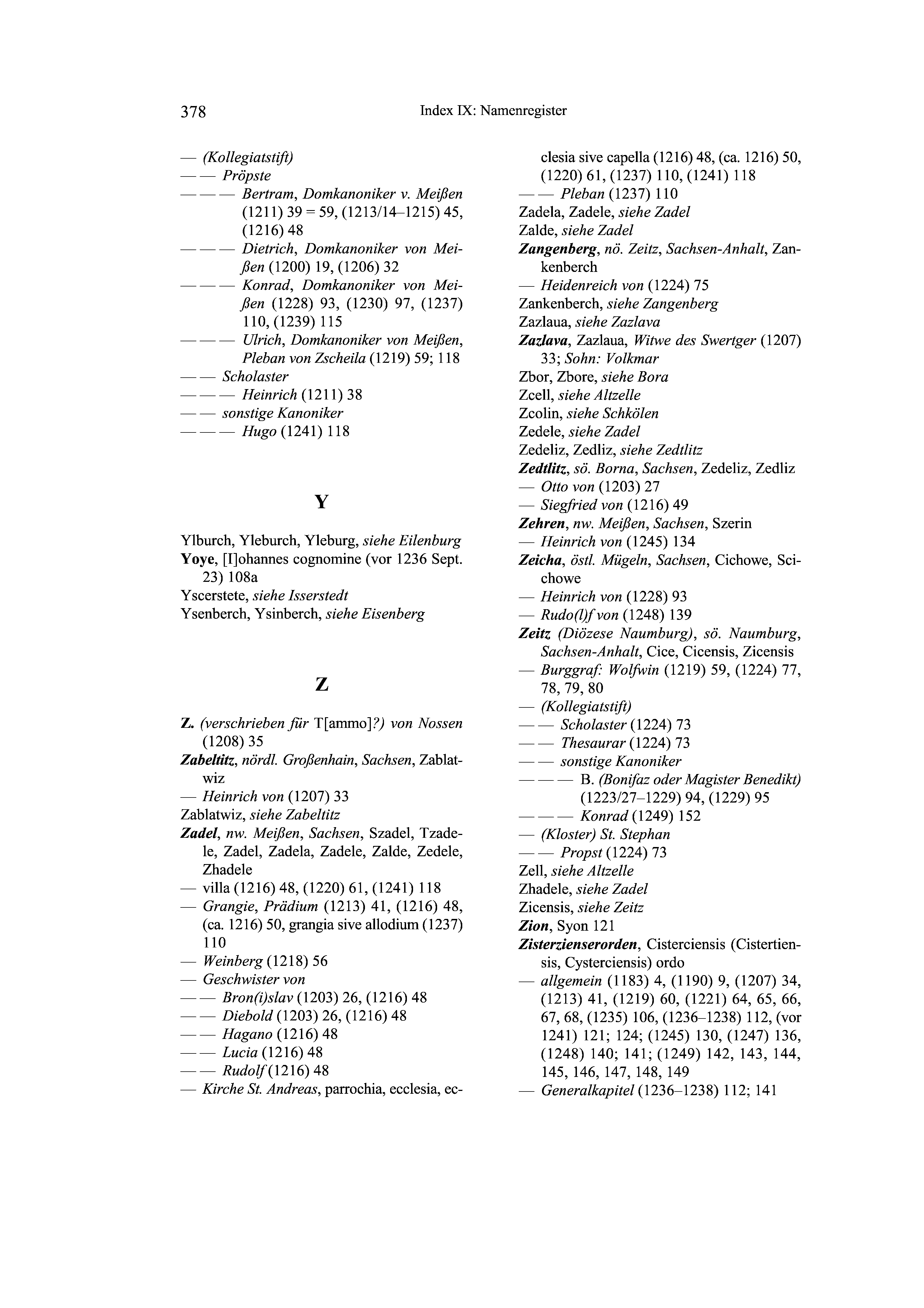 Historische Urkunde Seite 378 aus Band cds2_19