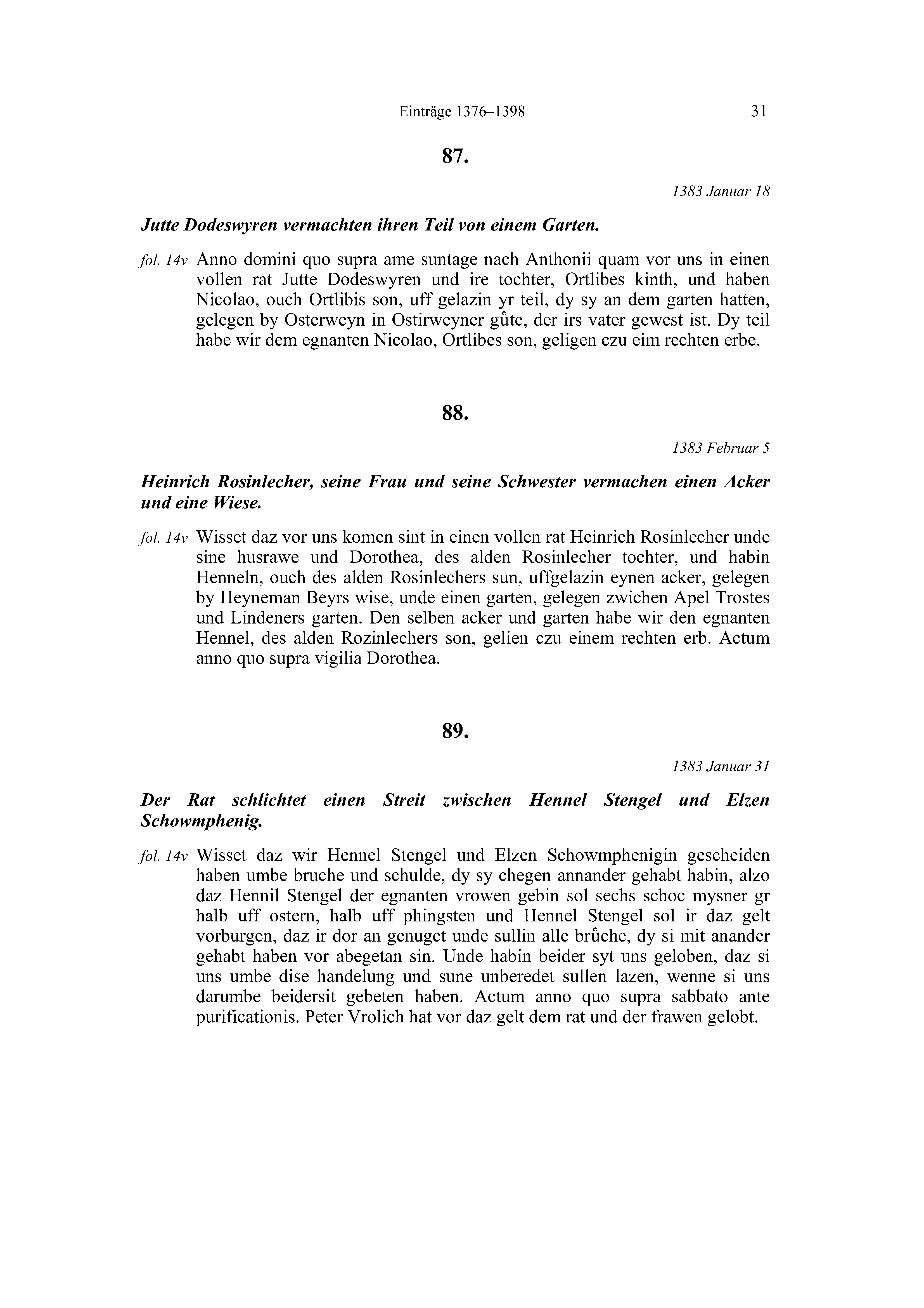 Historische Urkunde Seite 31 aus Band cds2_20
