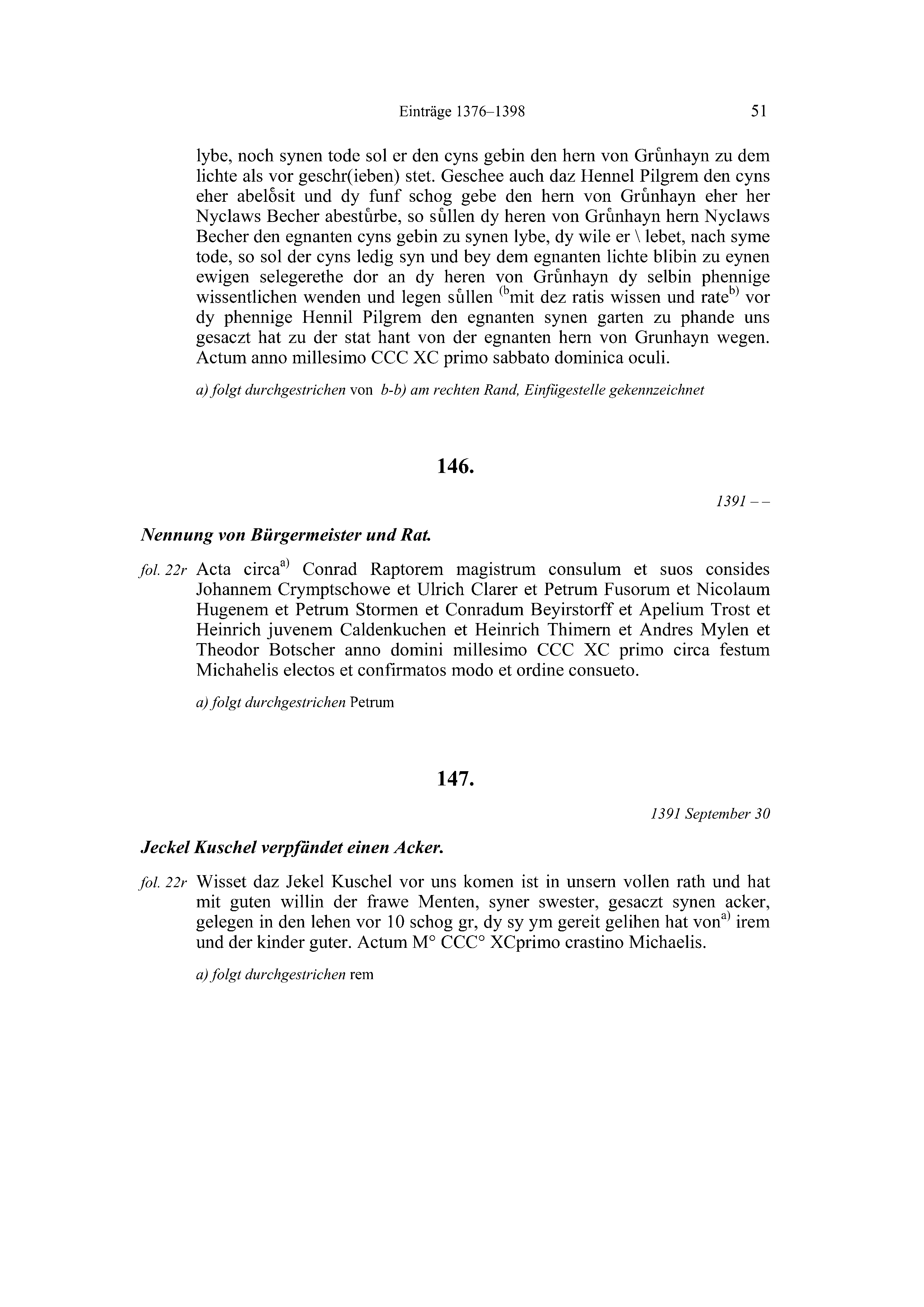 Historische Urkunde Seite 51 aus Band cds2_20