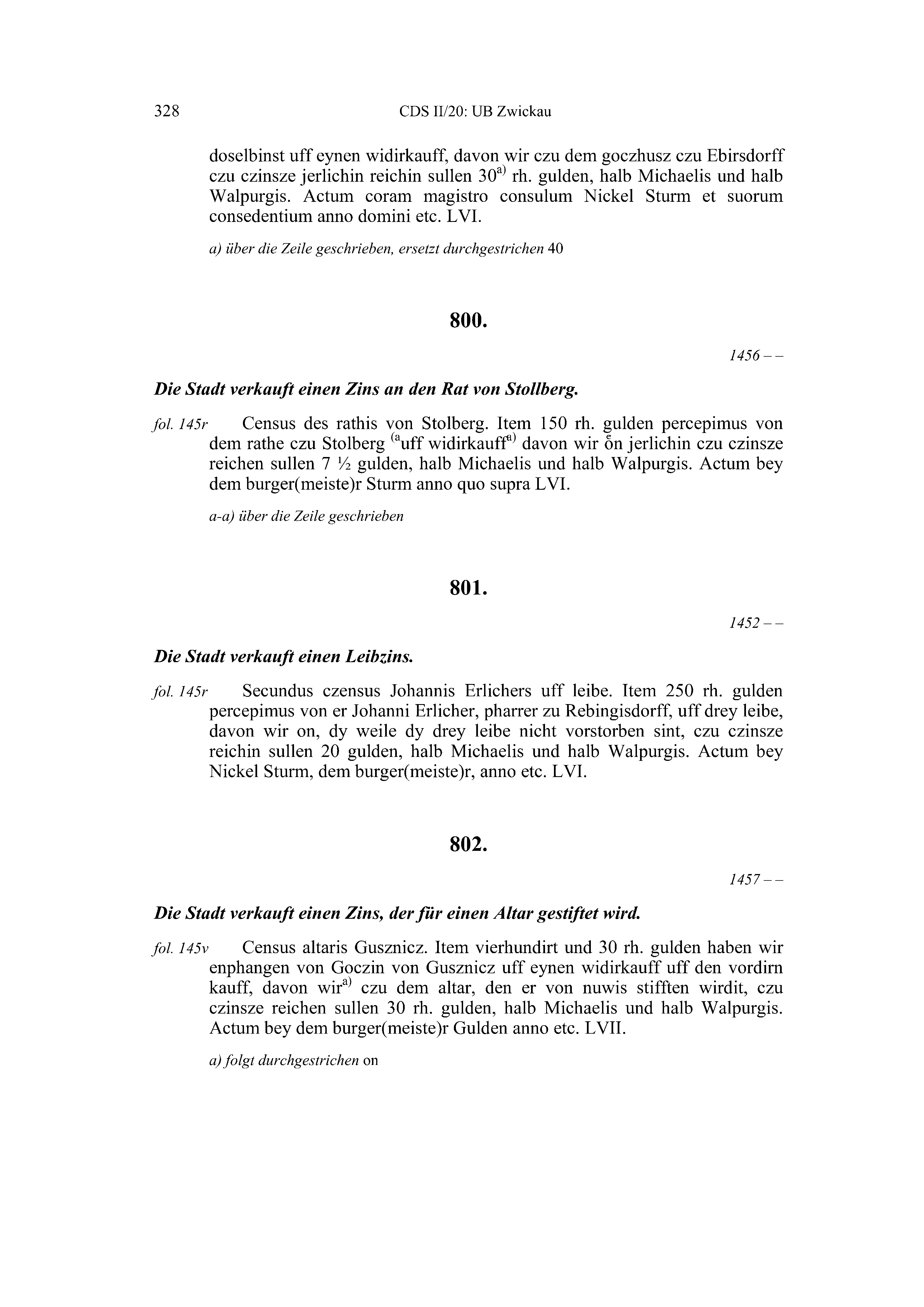 Historische Urkunde Seite 328 aus Band cds2_20