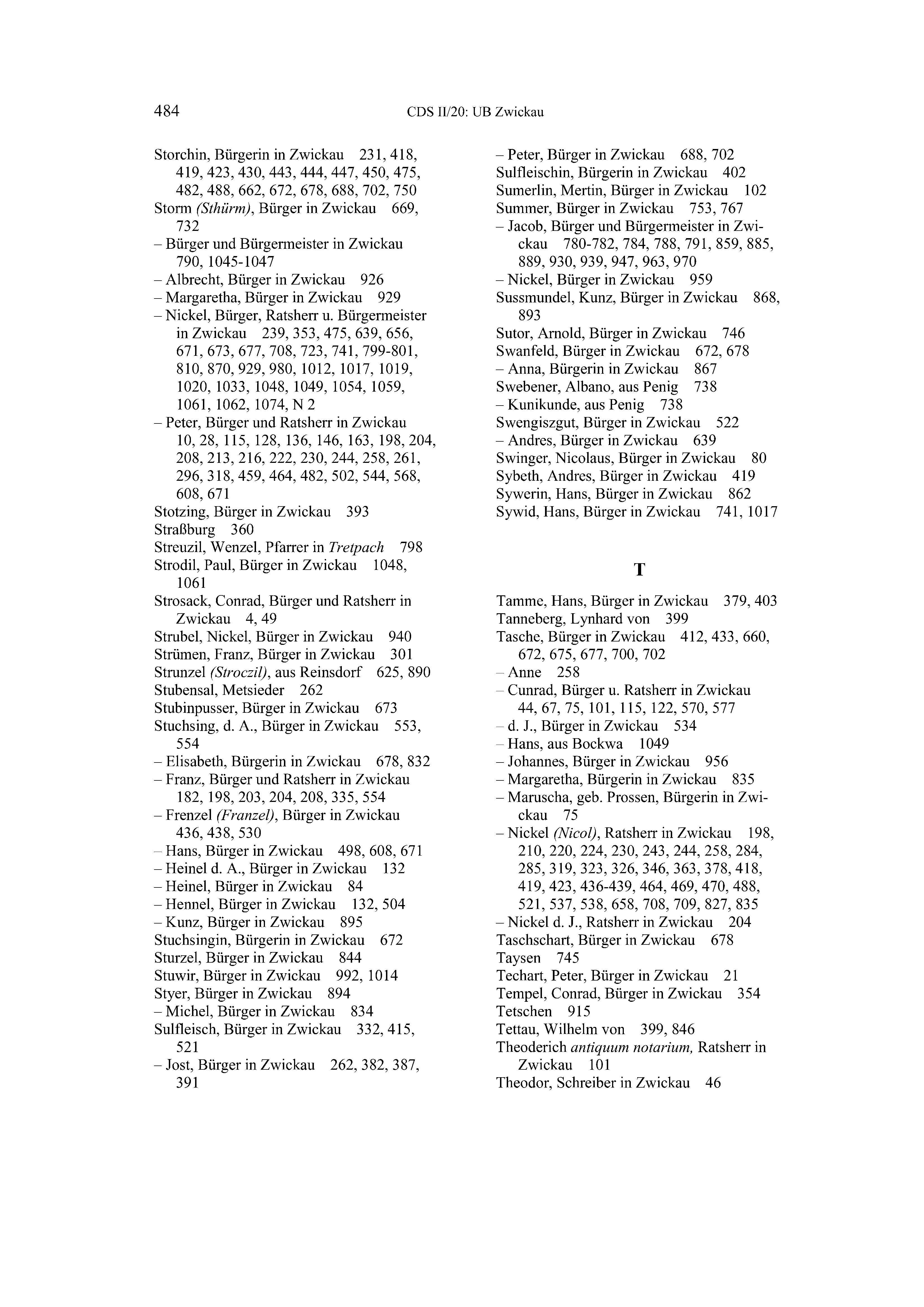 Historische Urkunde Seite 484 aus Band cds2_20
