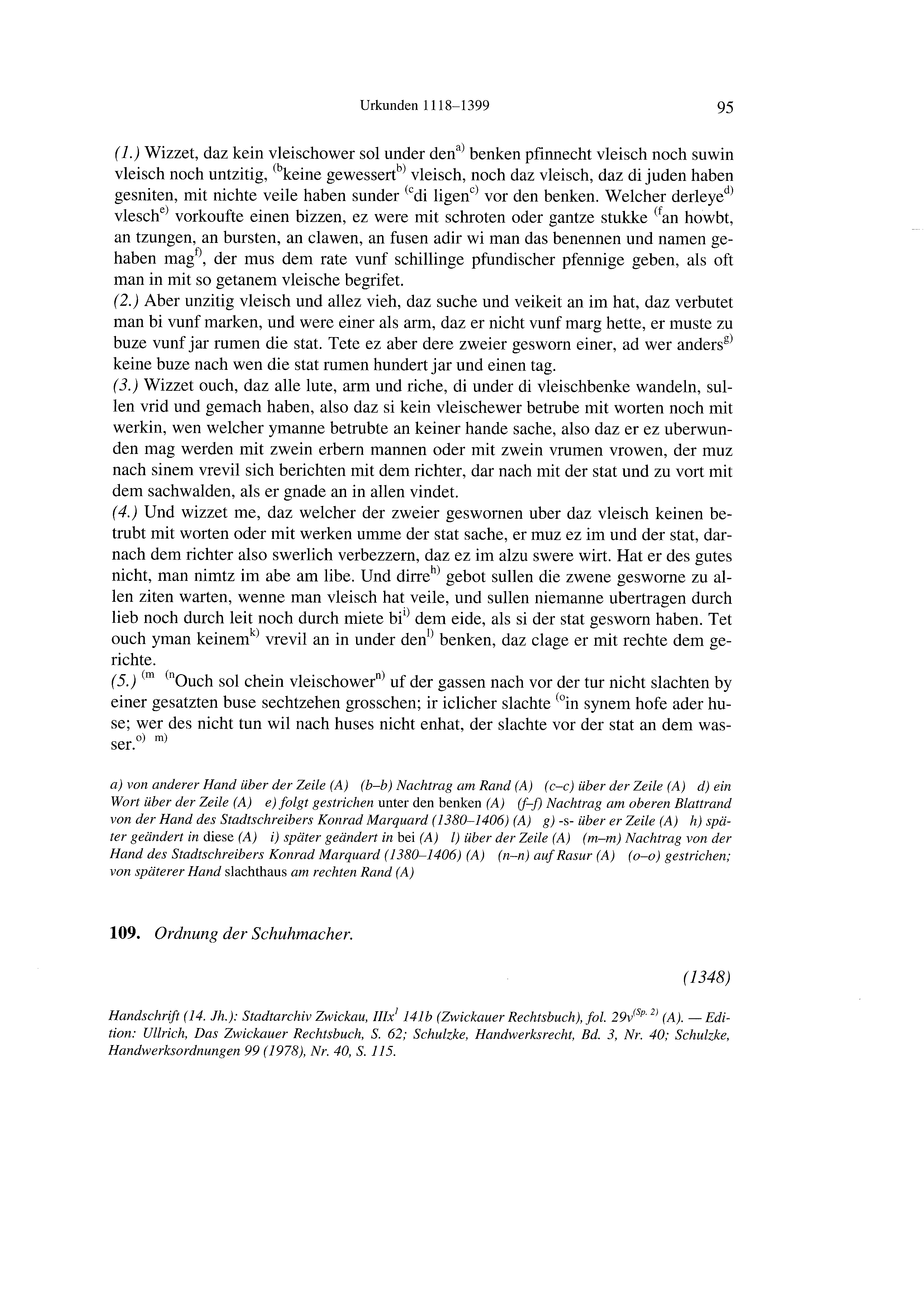 Historische Urkunde Seite 95 aus Band cds2_21